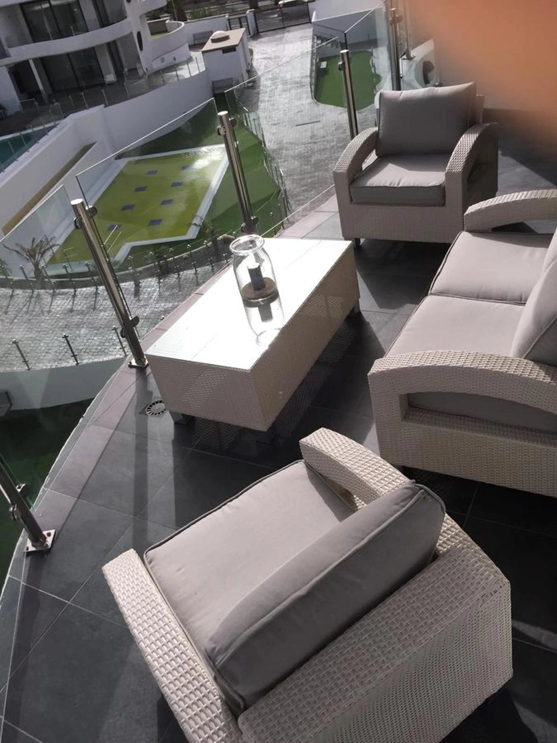 Balcony/Terrace in Penthouse Las Olas