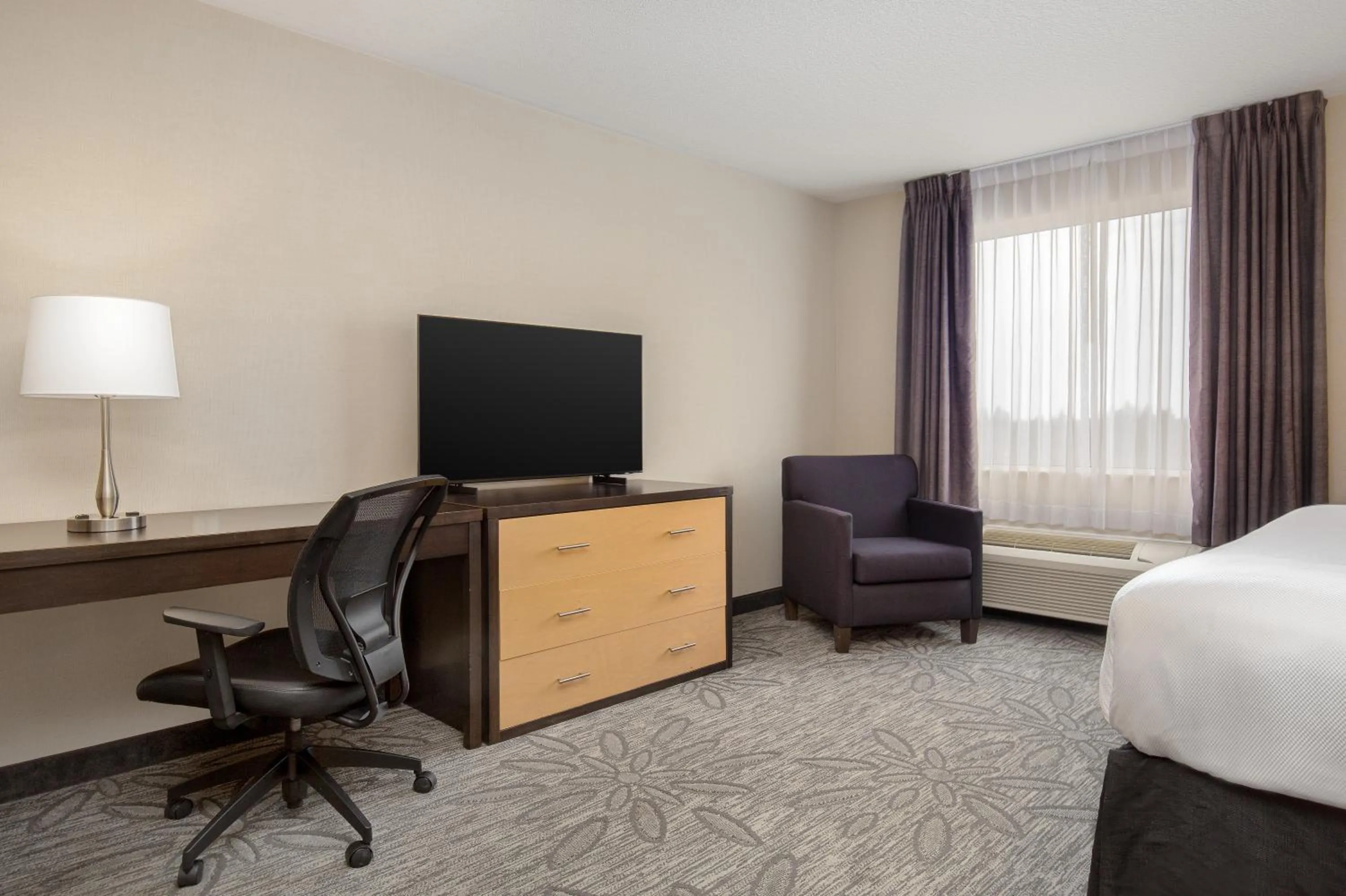 TV and multimedia, Bed in Quality Inn & Suites Kingston