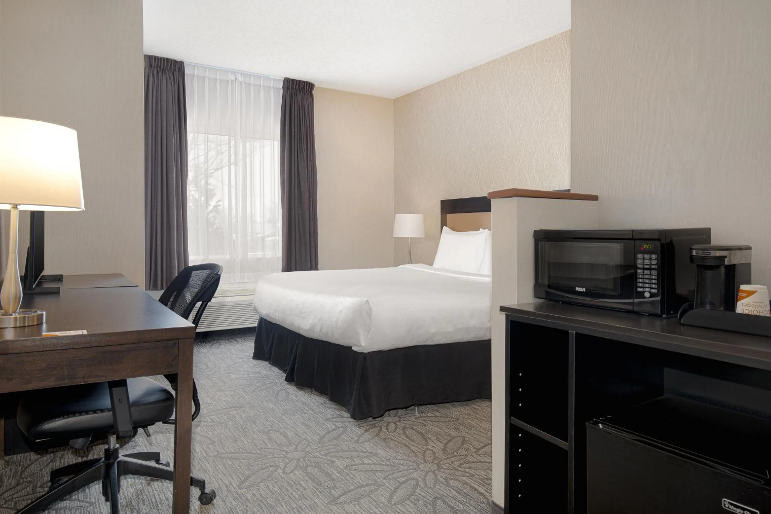 Guests, Bed in Quality Inn & Suites Kingston