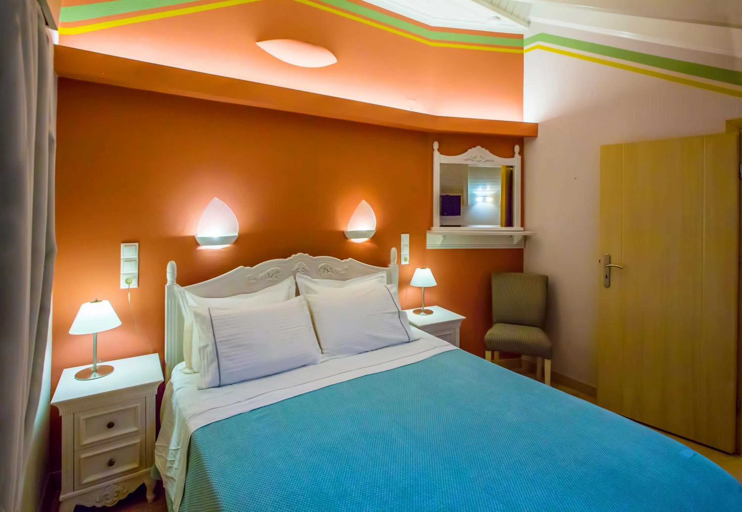 Bed in Hotel Maistrali