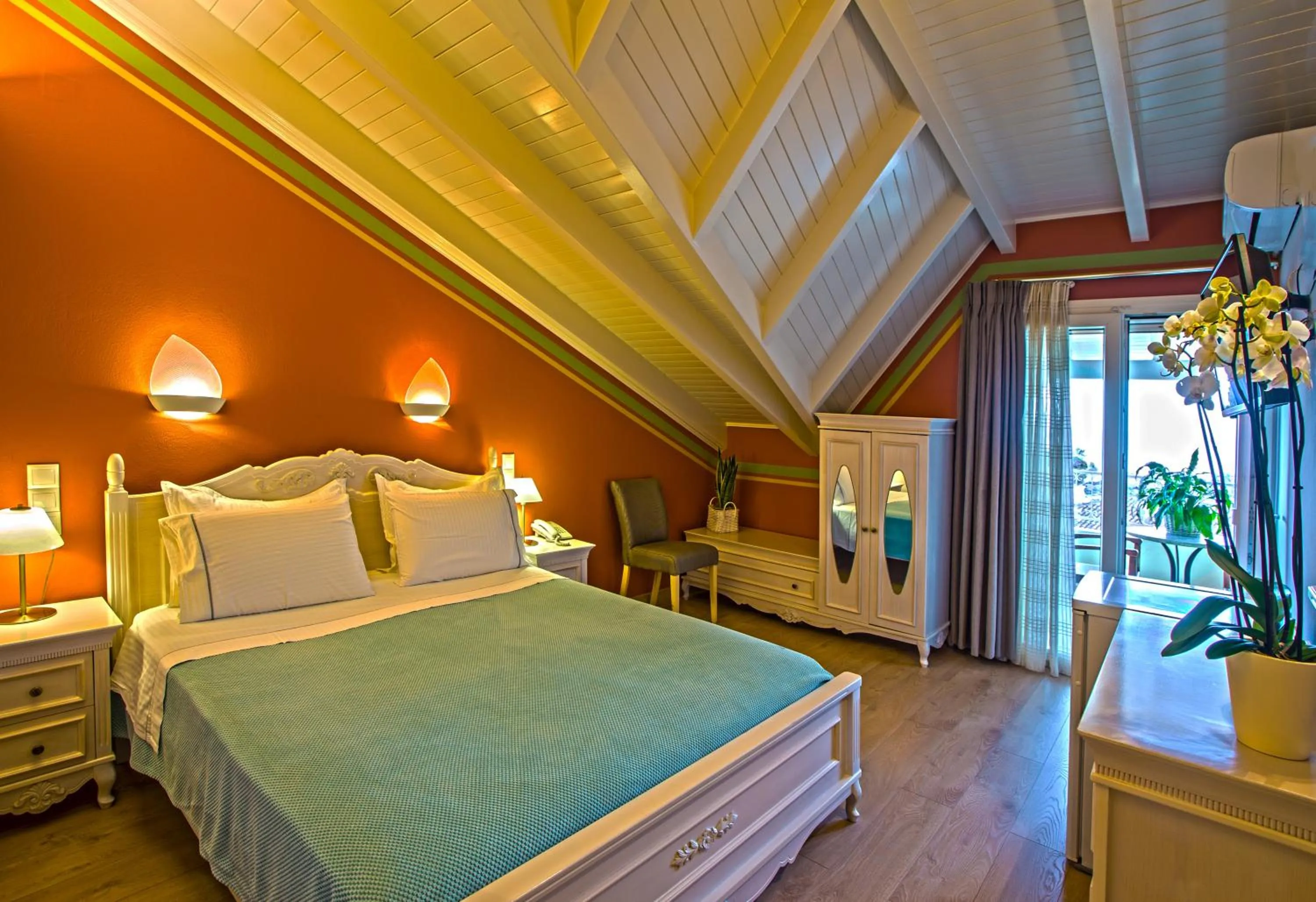 Bed in Hotel Maistrali