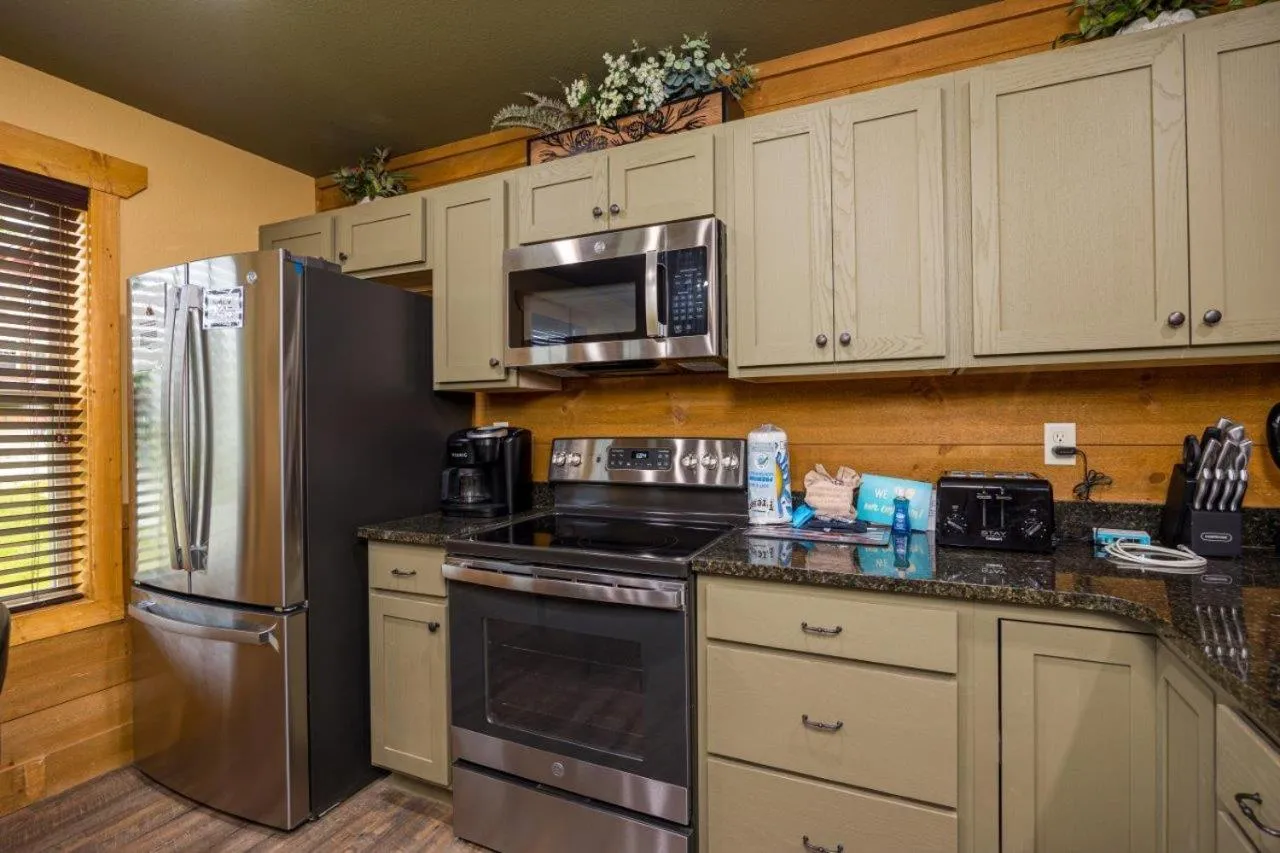 Kitchen or kitchenette in Mountain Palace
