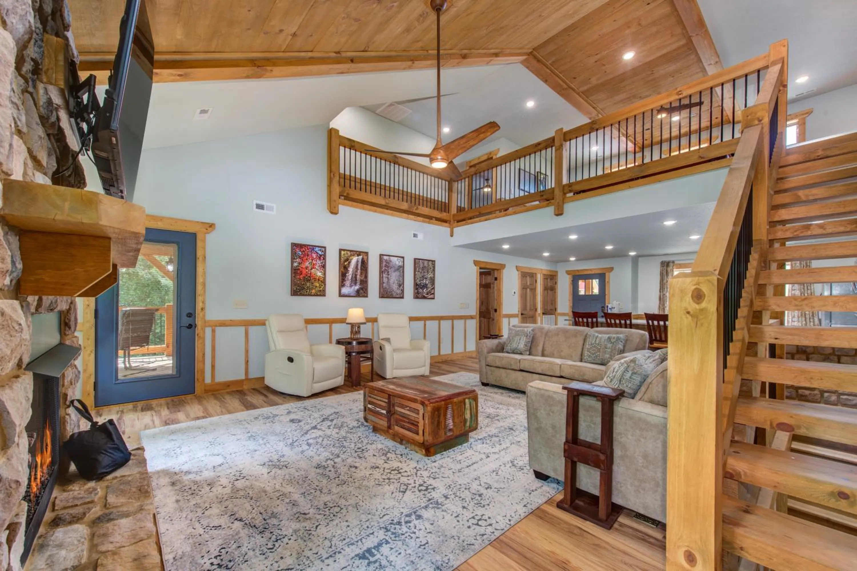 Living room in Aqua Vitae