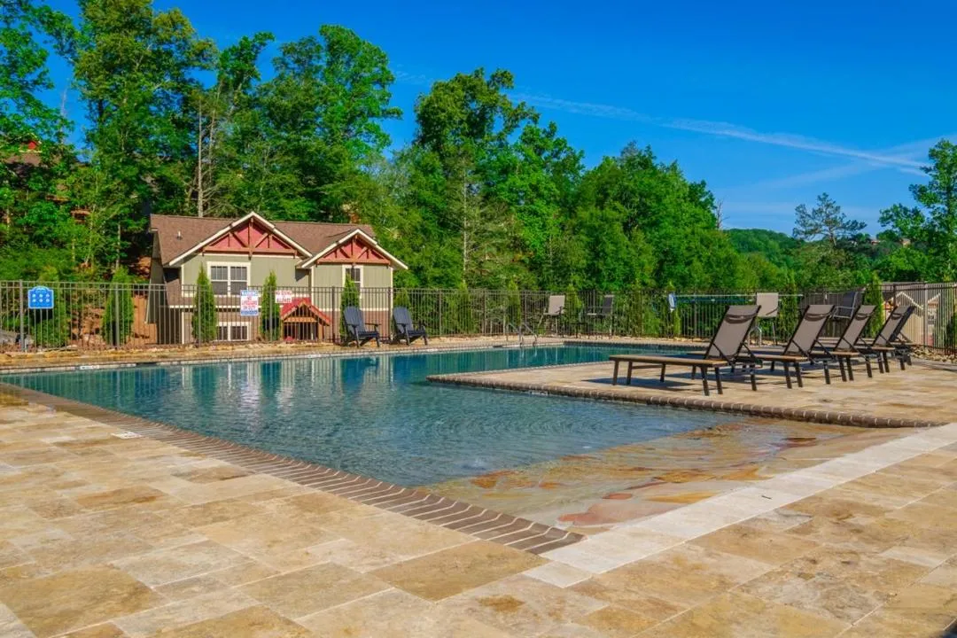 Swimming pool in Aqua Vitae