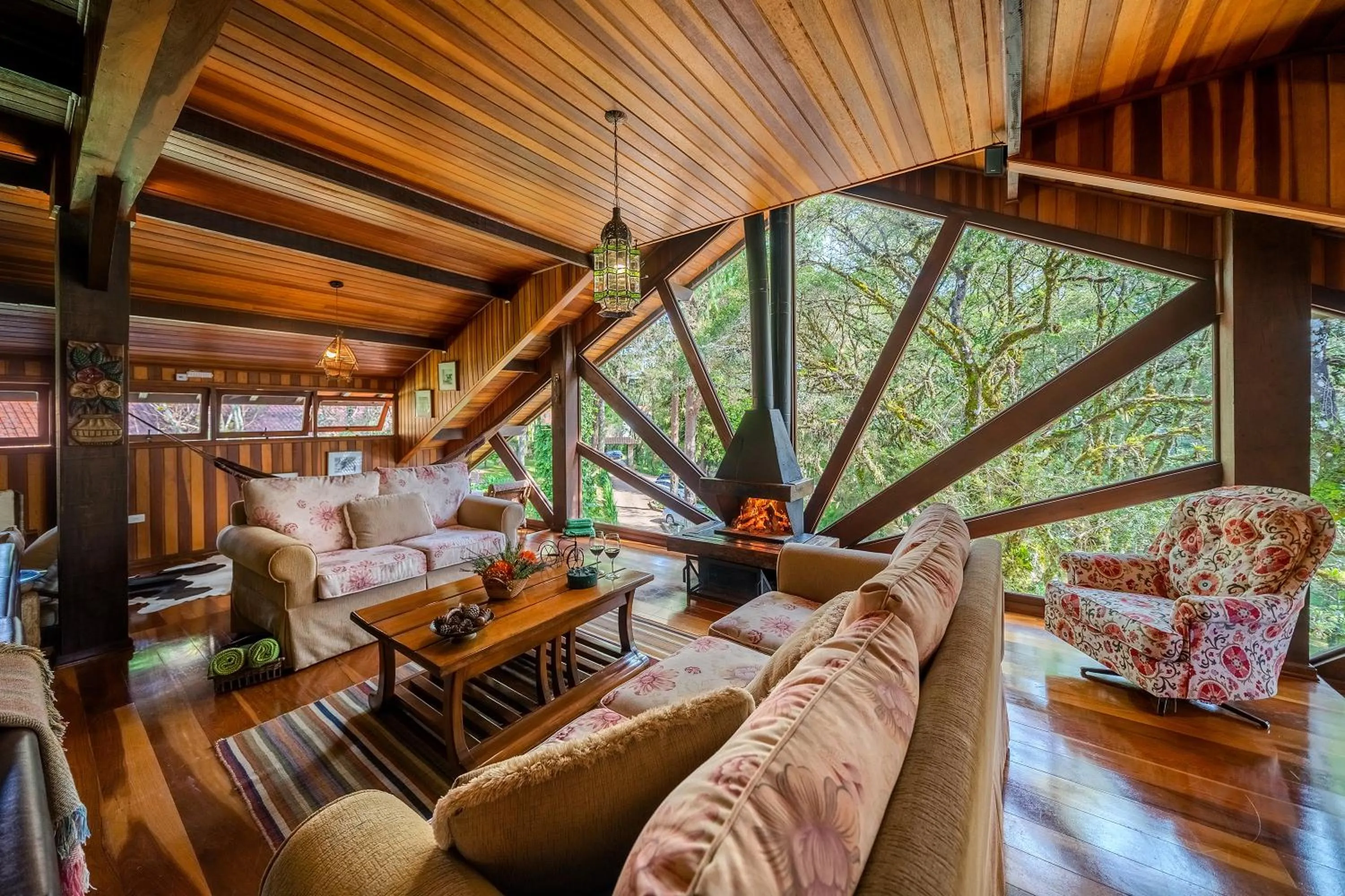 Seating area in Pousada & Spa Cantos e Contos