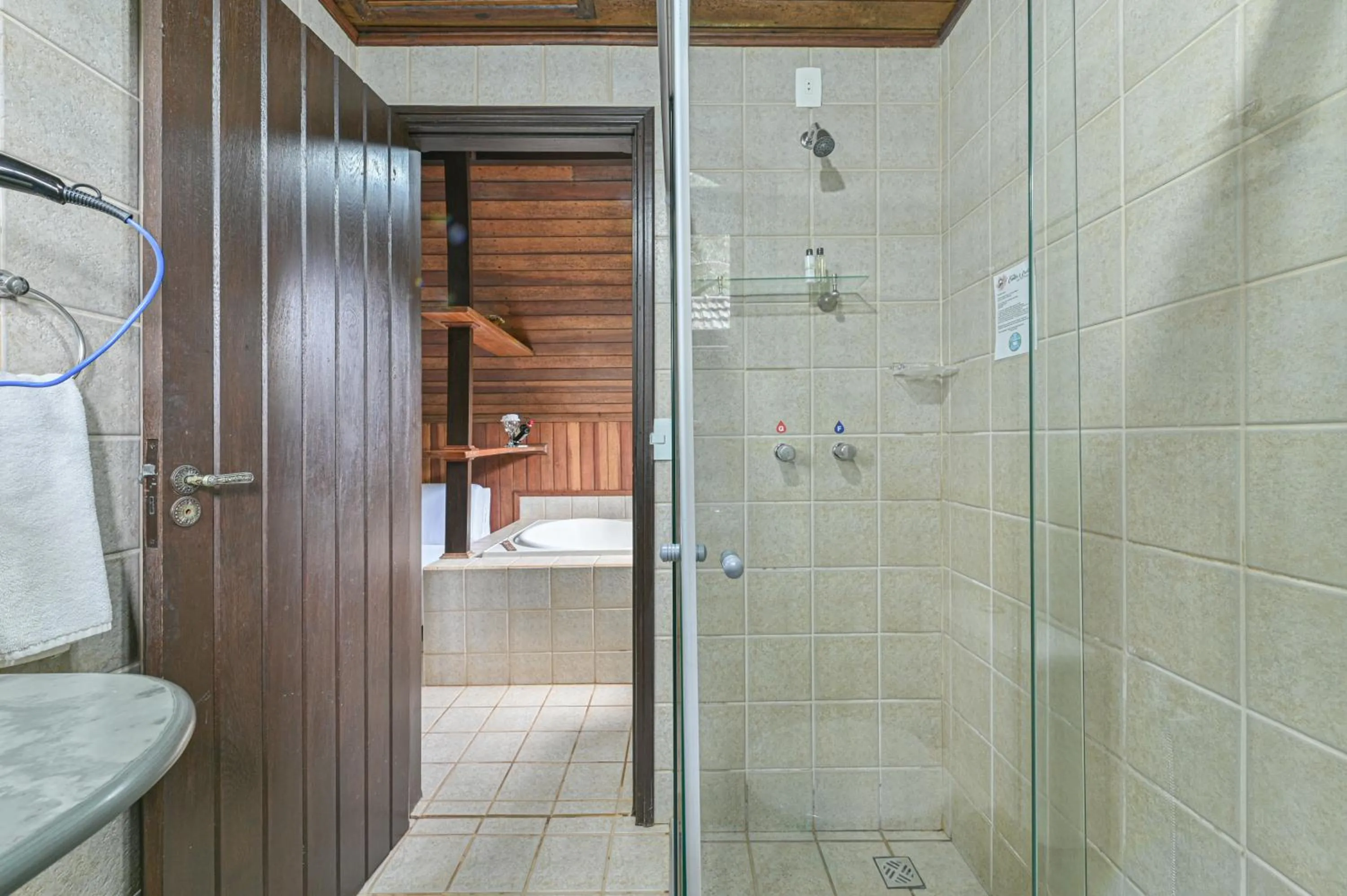 Bathroom in Pousada & Spa Cantos e Contos