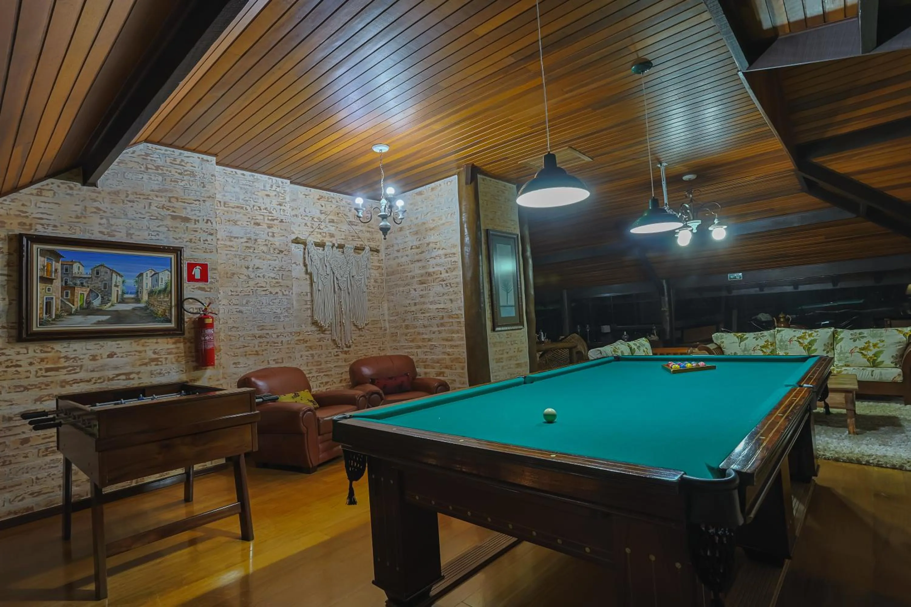 Game Room in Pousada & Spa Cantos e Contos