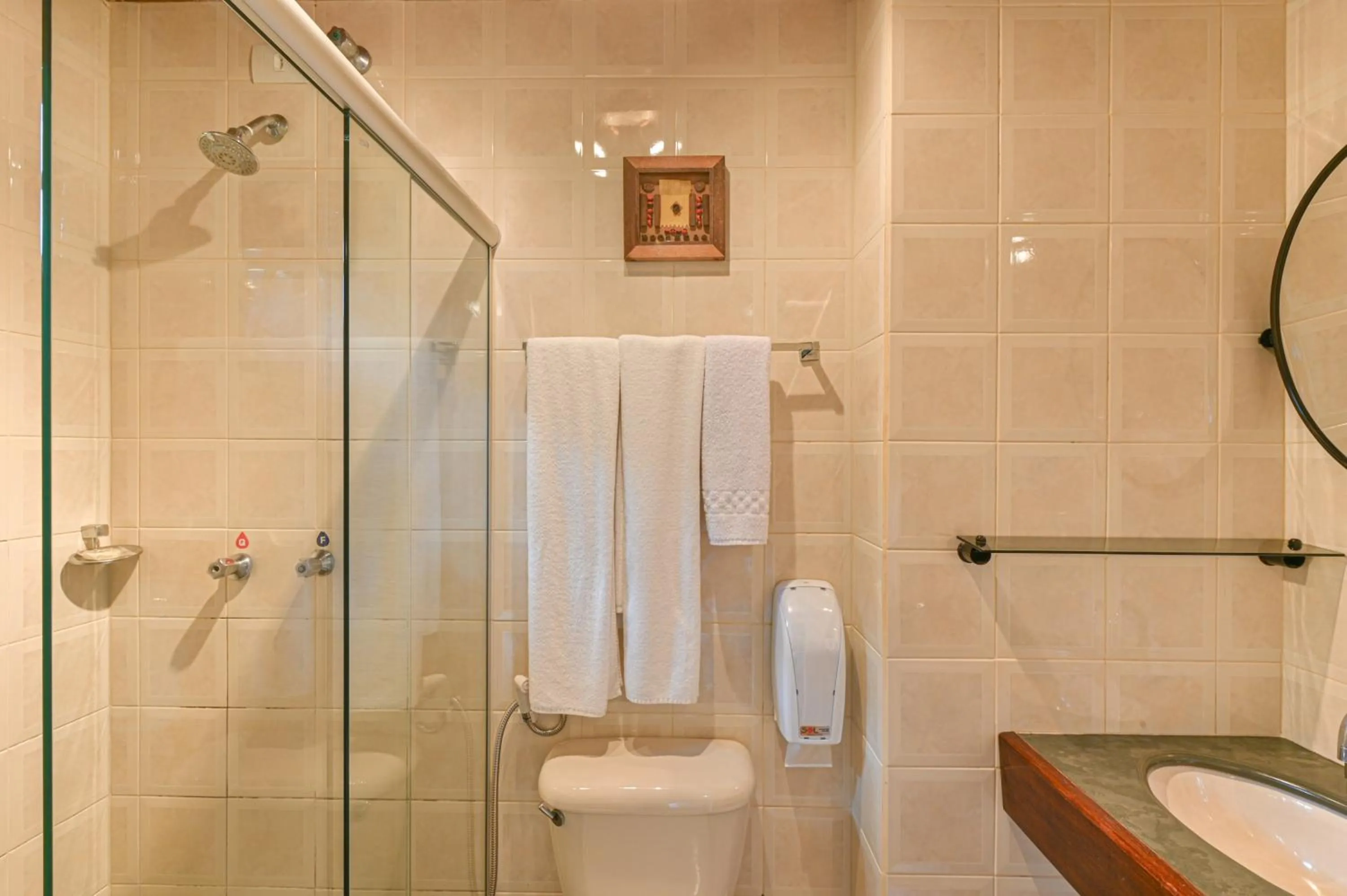 Bathroom in Pousada & Spa Cantos e Contos