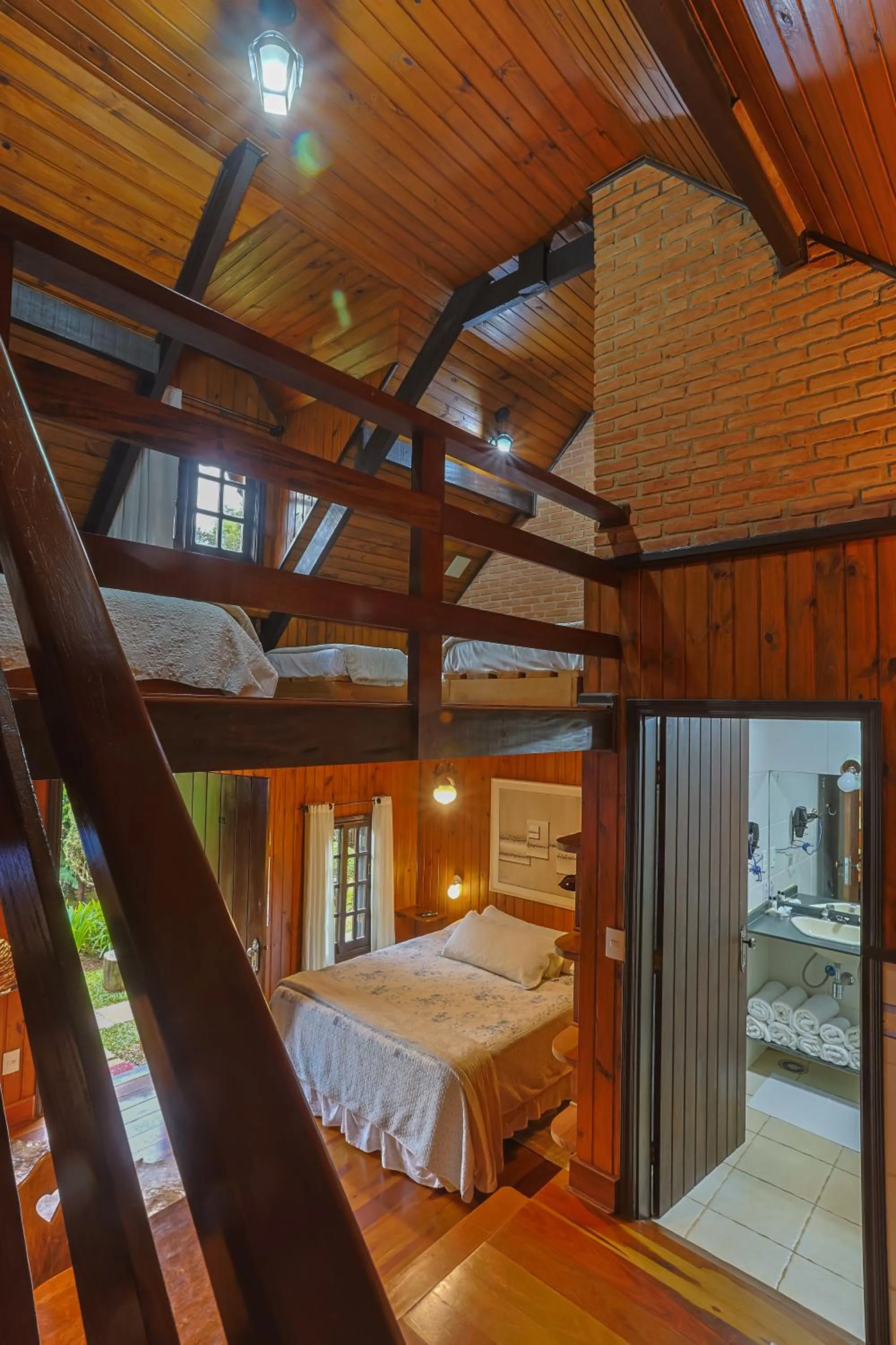 Bedroom, Bed in Pousada & Spa Cantos e Contos