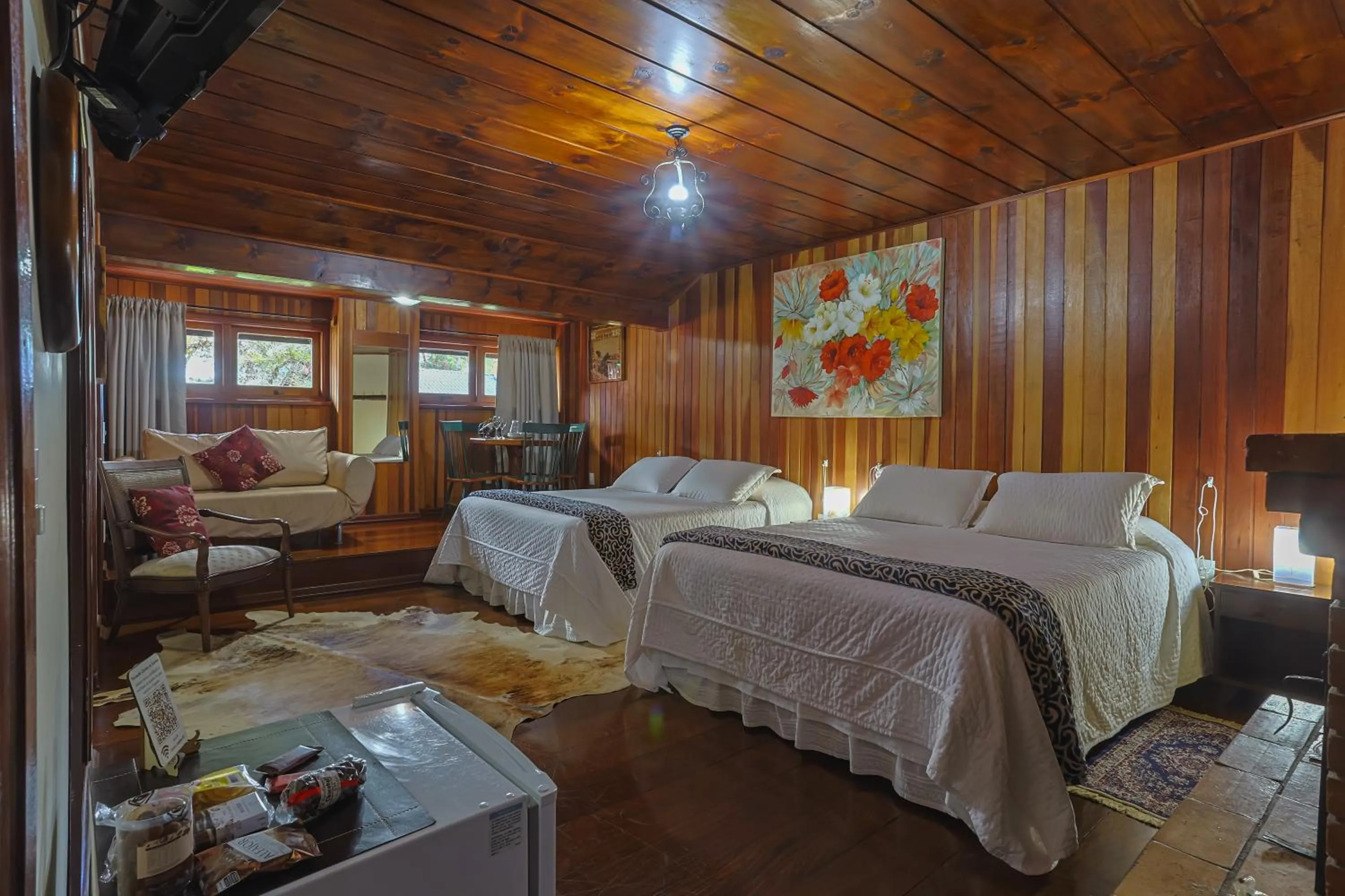 Bedroom, Bed in Pousada & Spa Cantos e Contos