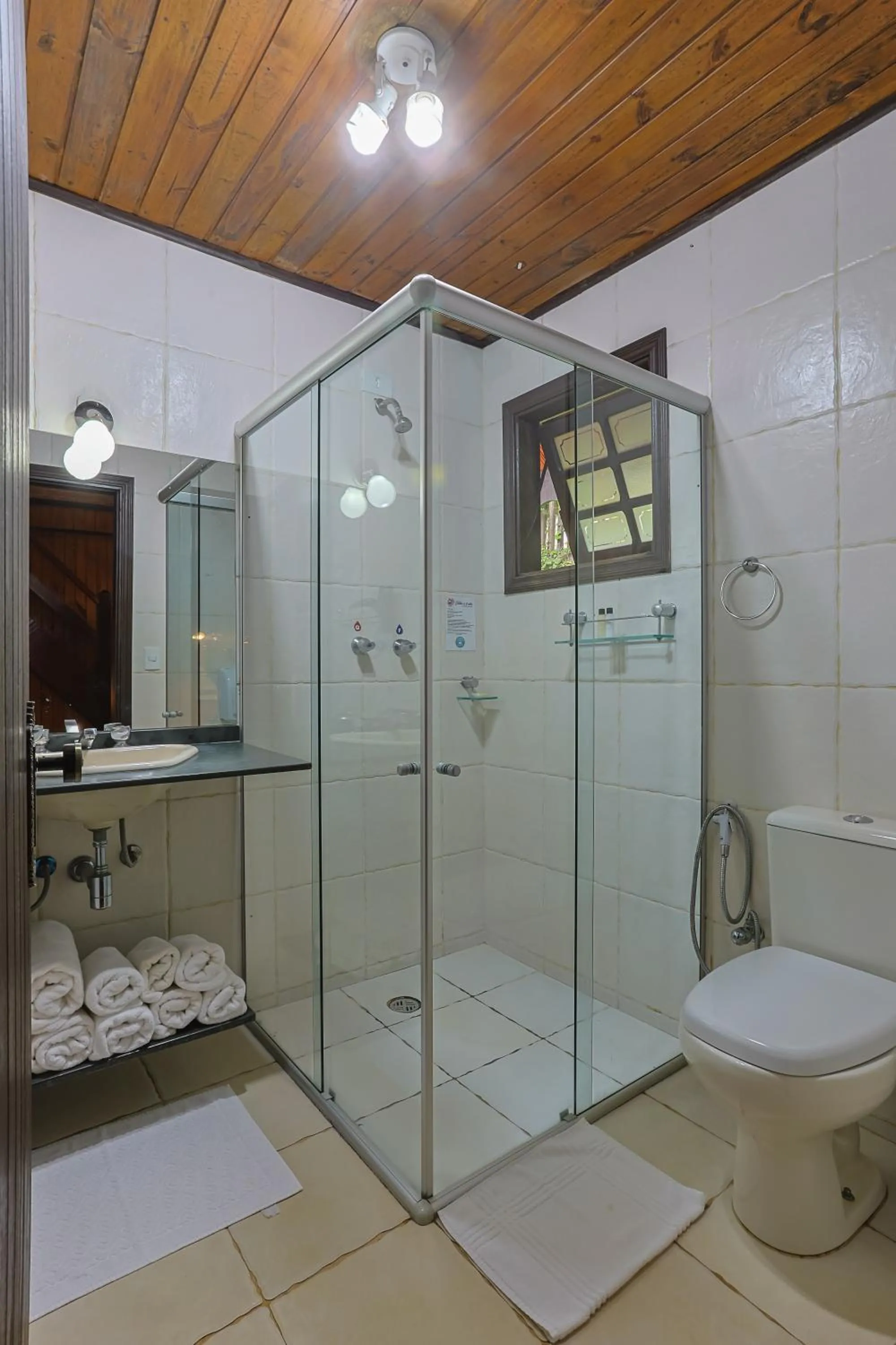 Bathroom in Pousada & Spa Cantos e Contos