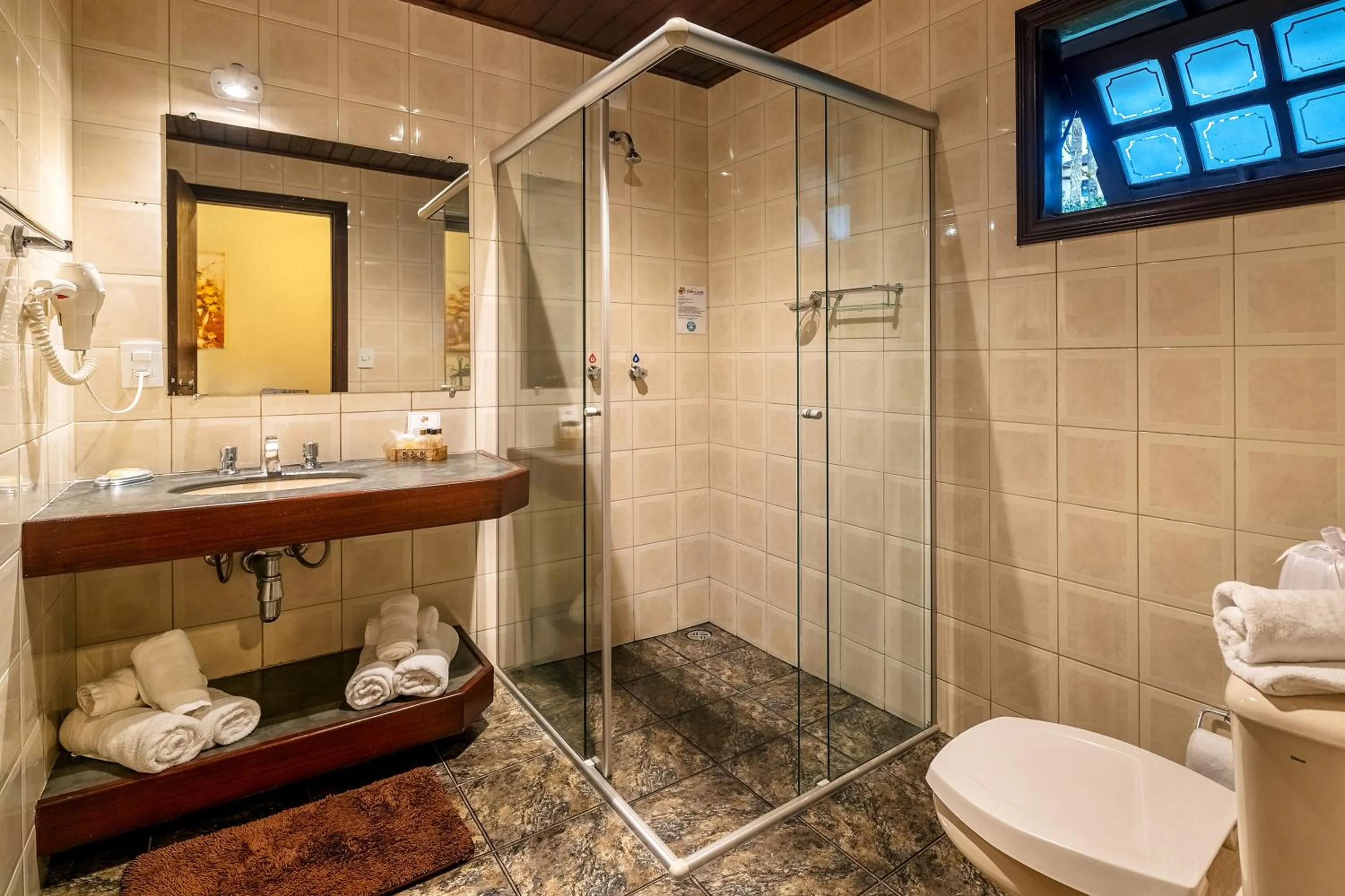 Bathroom in Pousada & Spa Cantos e Contos