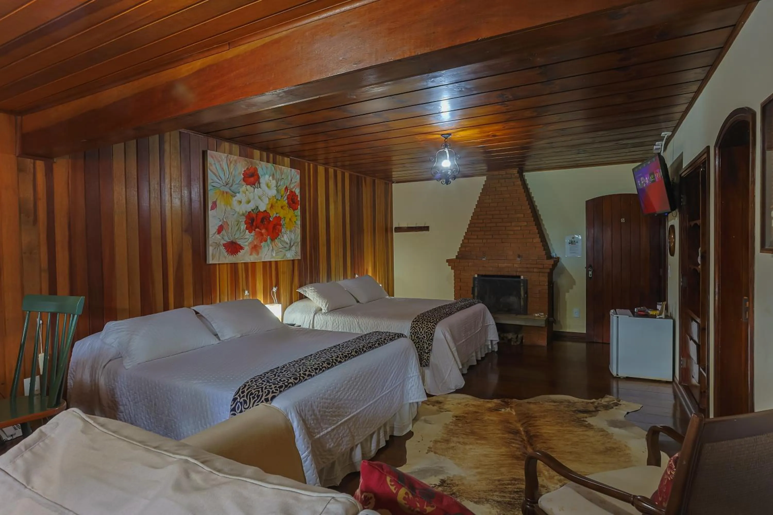 Bedroom, Bed in Pousada & Spa Cantos e Contos