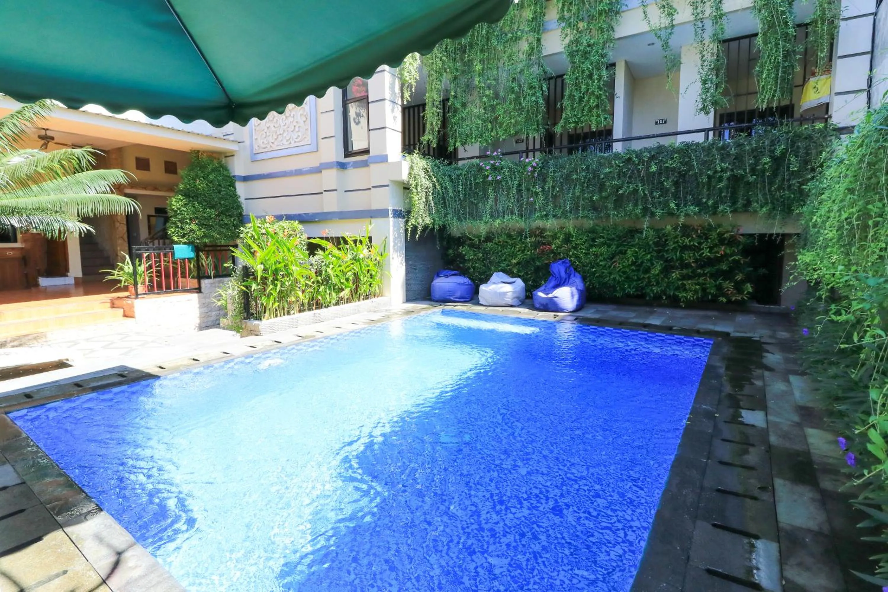 Pool view in Rantun's Place Nusa Dua