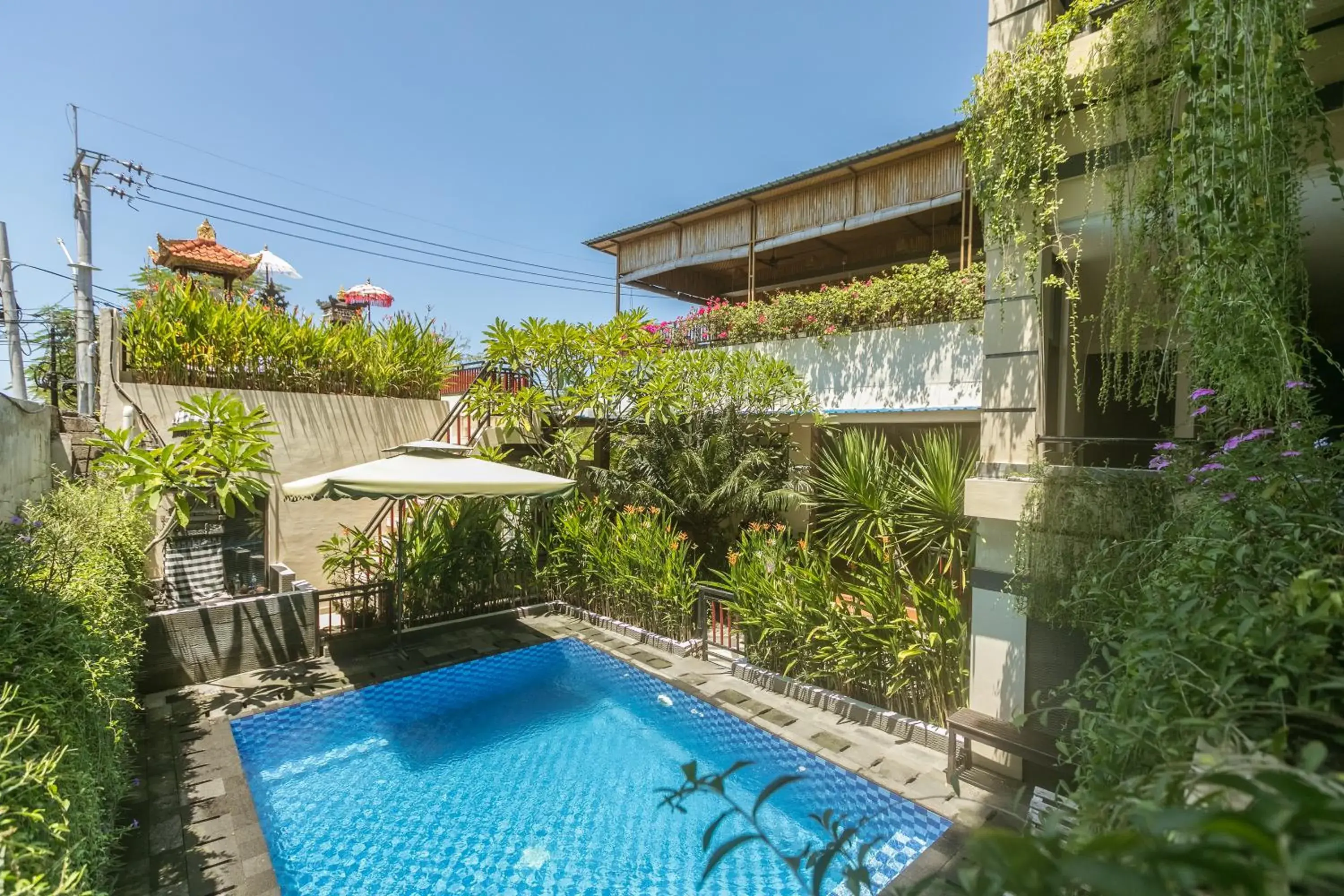 Swimming pool in Rantun's Place Nusa Dua Swimming pool in Rantun's Place Nusa Dua