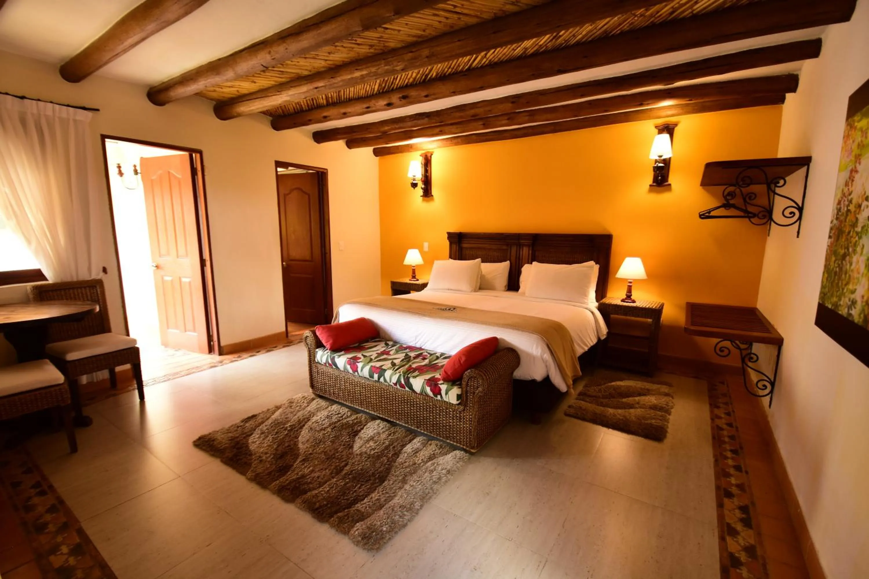 Bed in Hotel Campanario de la Villa