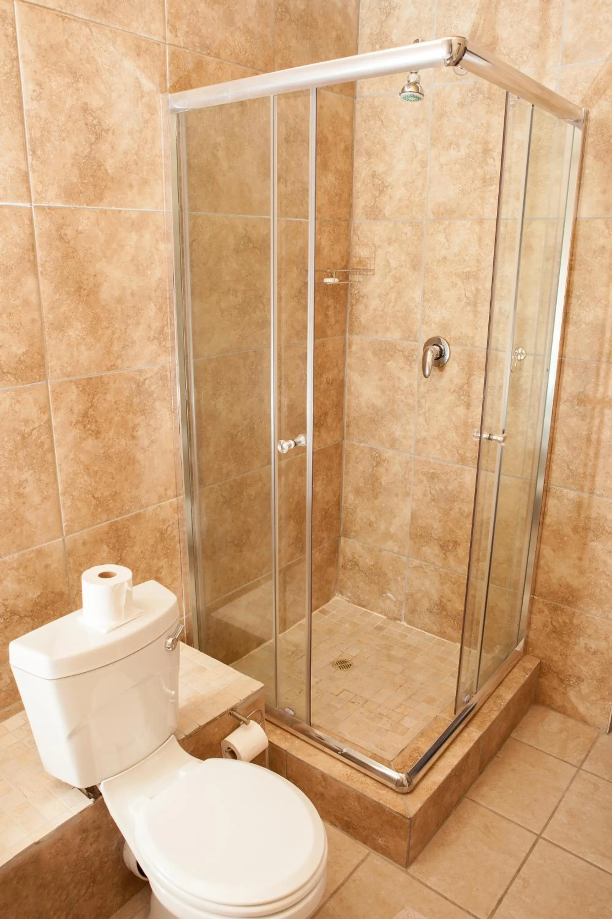Shower in Oria Guest House