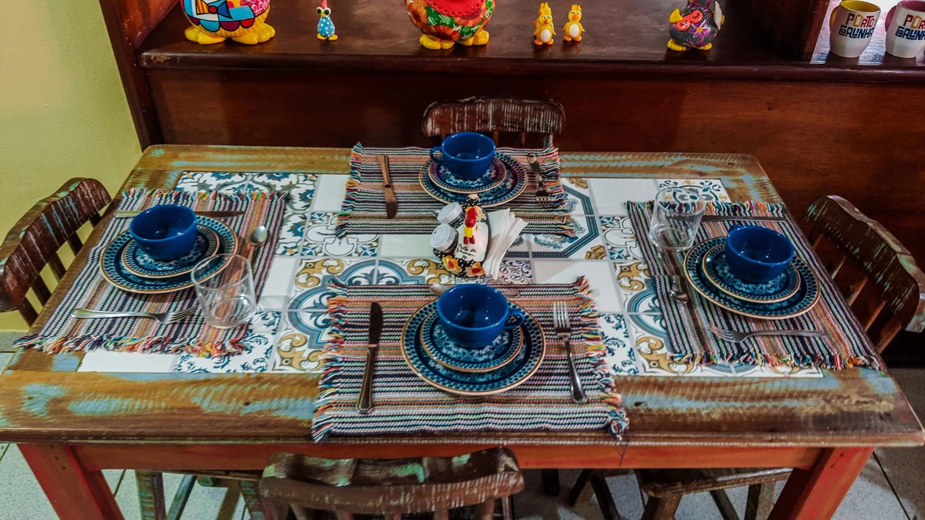 Dining area in Pousada Uba-Rio Porto de Galinhas