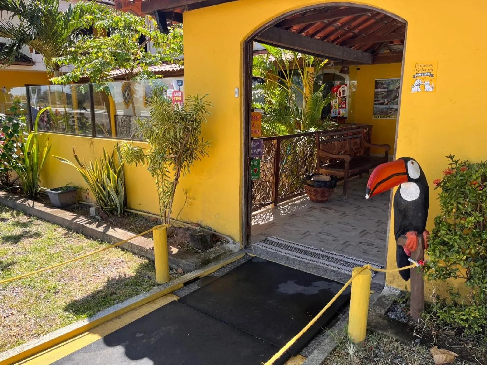 Garden in Pousada Uba-Rio Porto de Galinhas