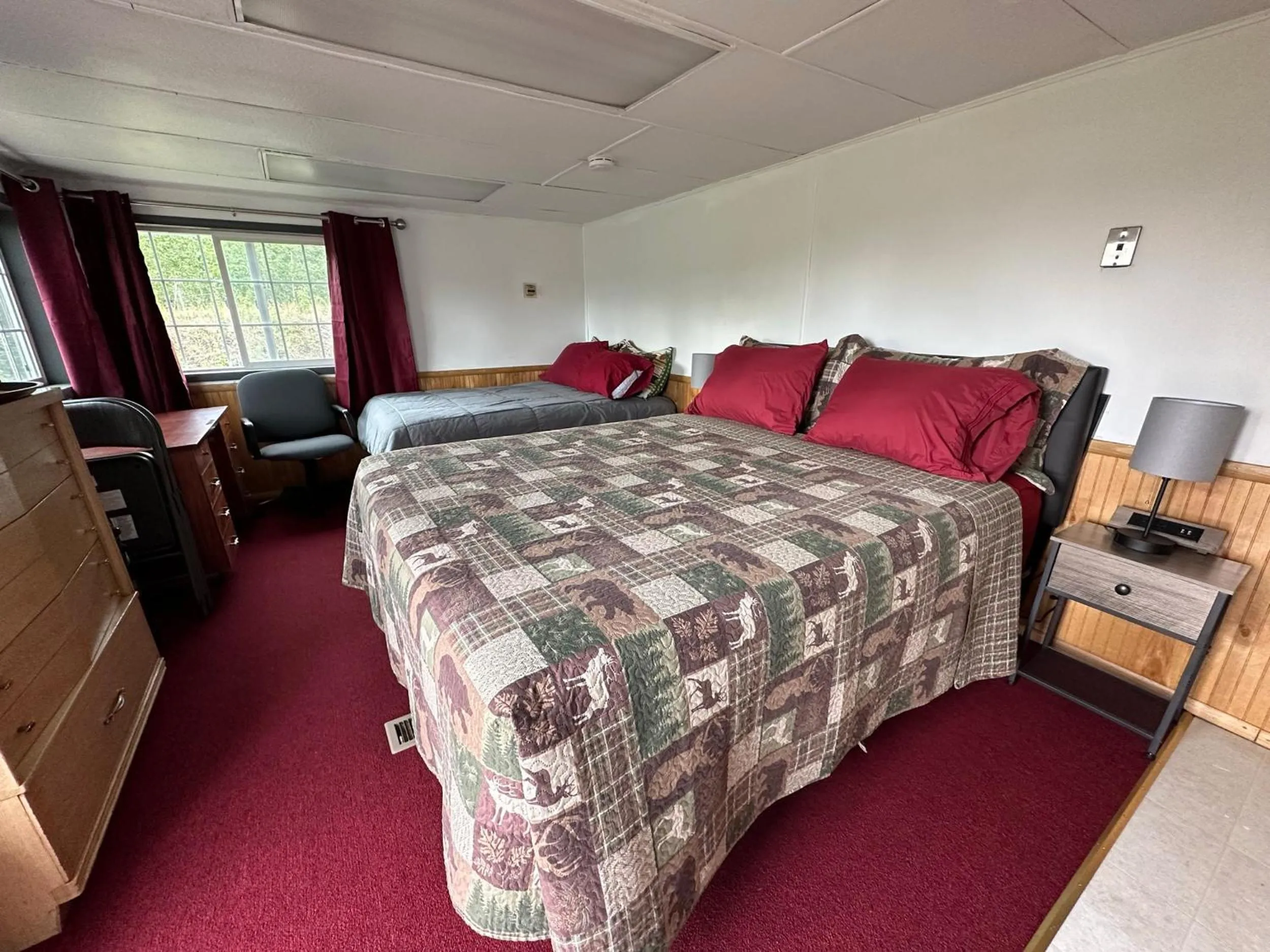 Bed in Nicolai's Mine Camp