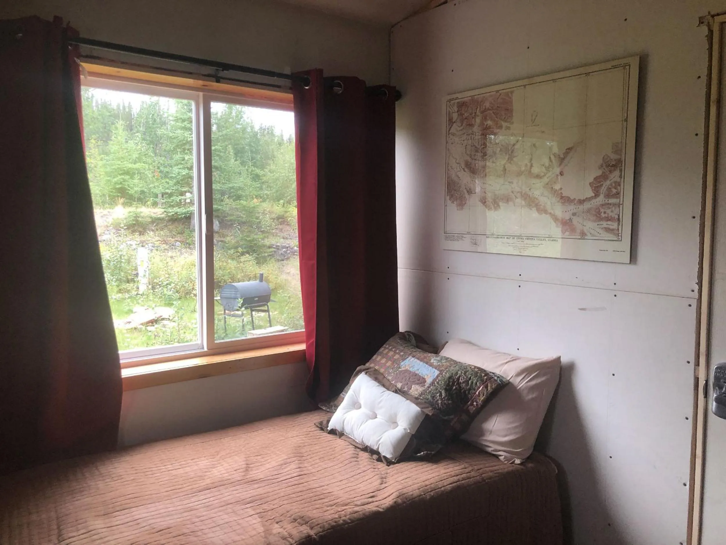 Bed in Nicolai's Mine Camp