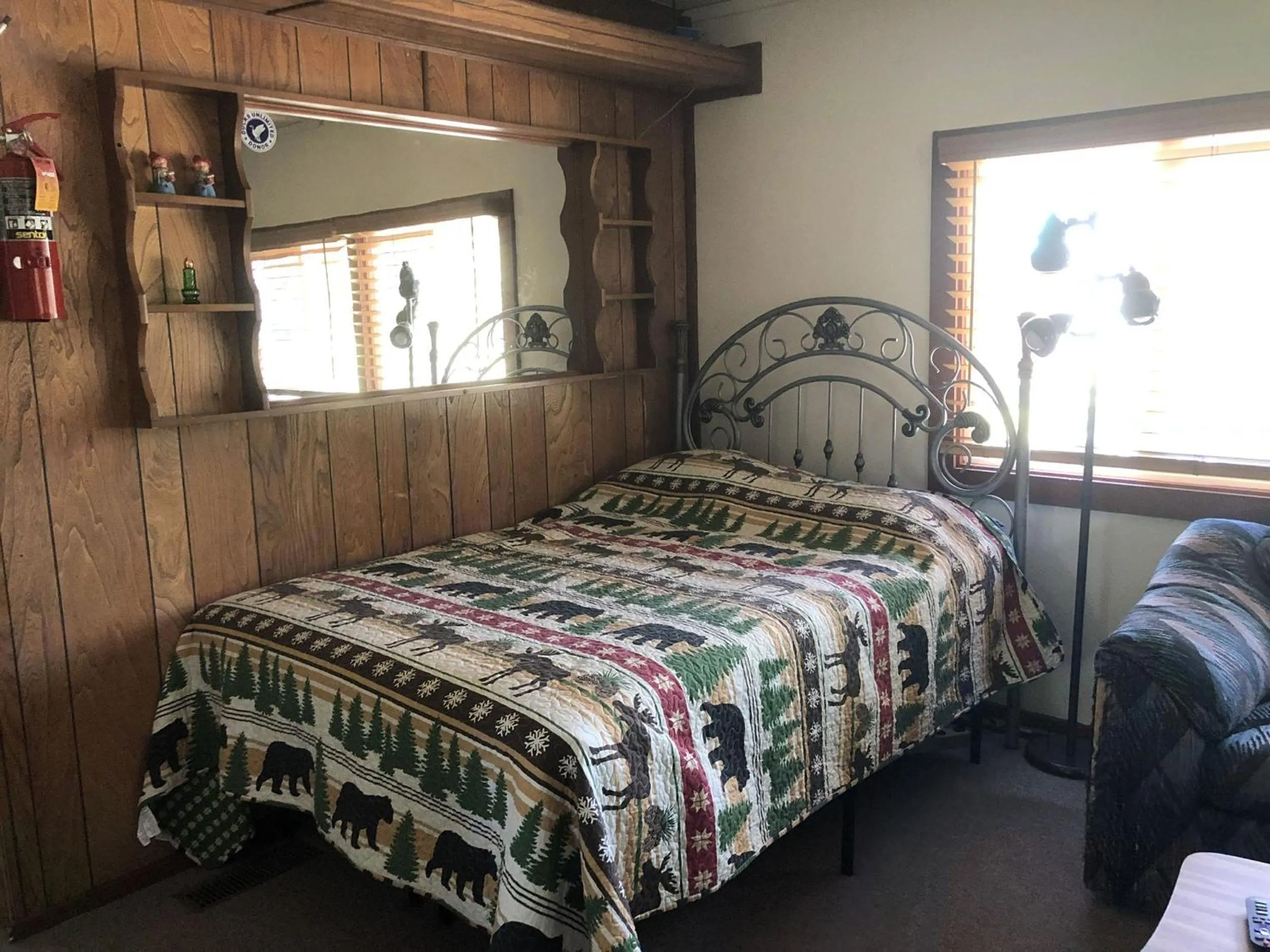 Bed in Nicolai's Mine Camp