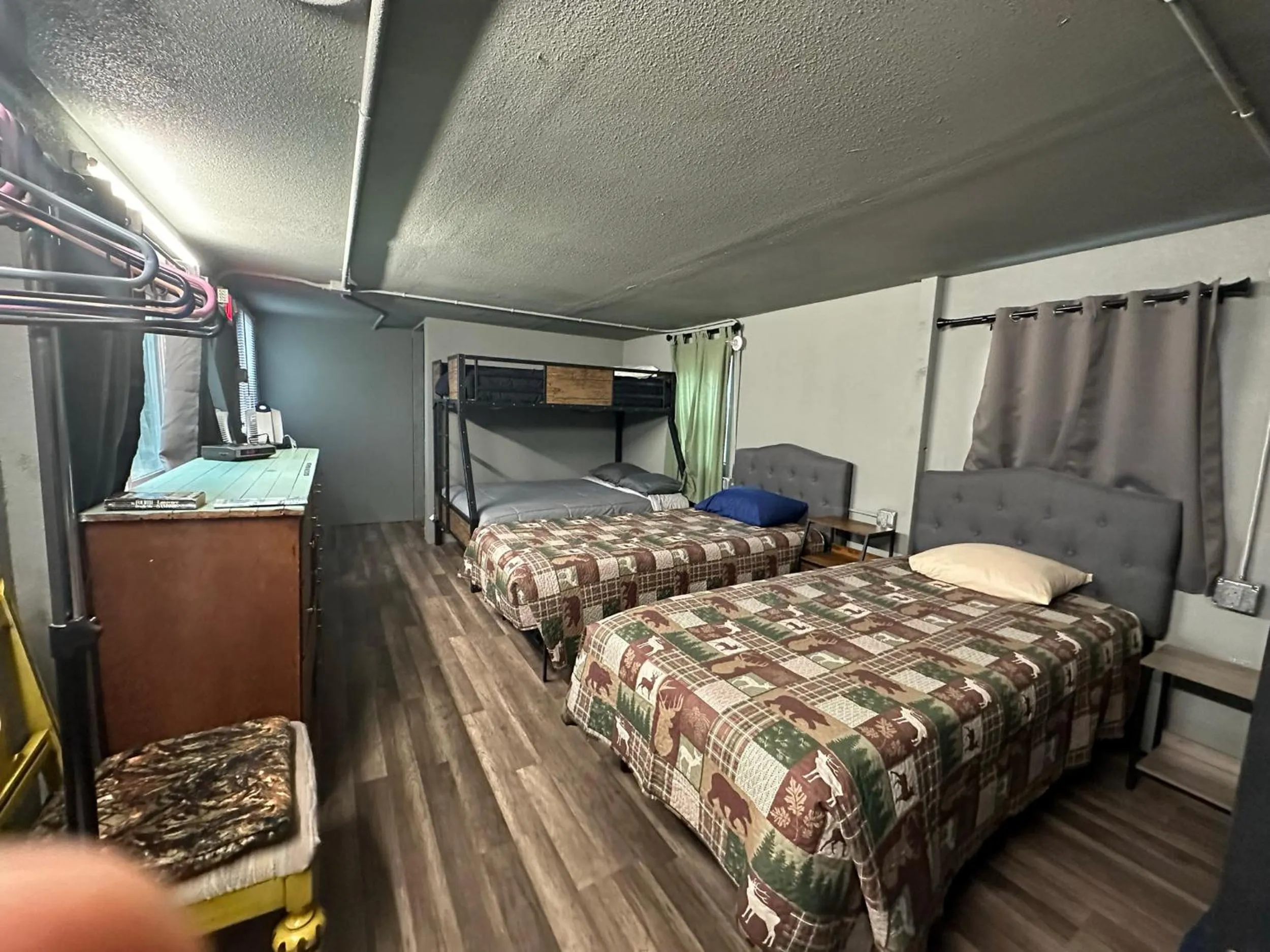 Bed in Nicolai's Mine Camp