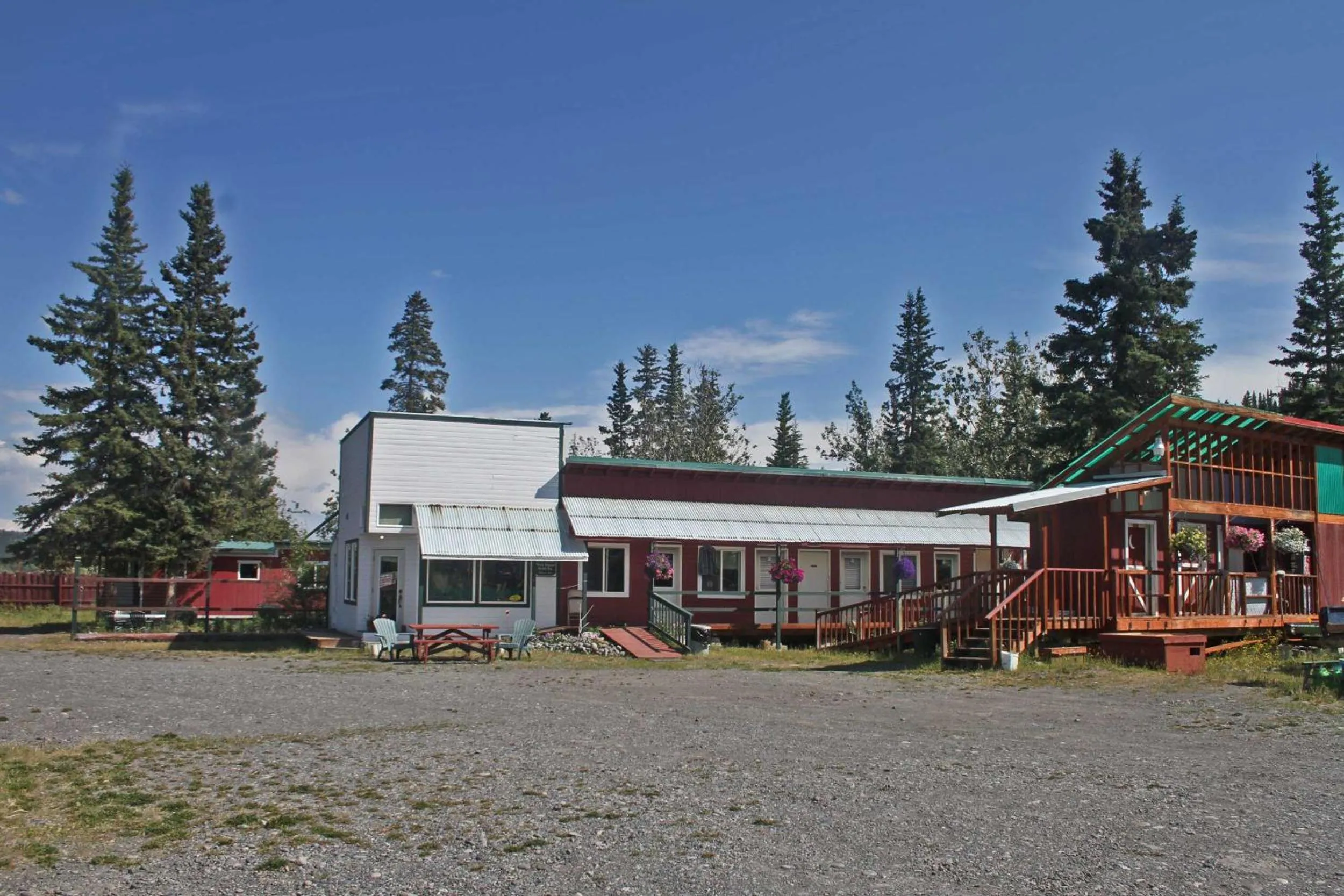 Facade/entrance in Nicolai's Mine Camp