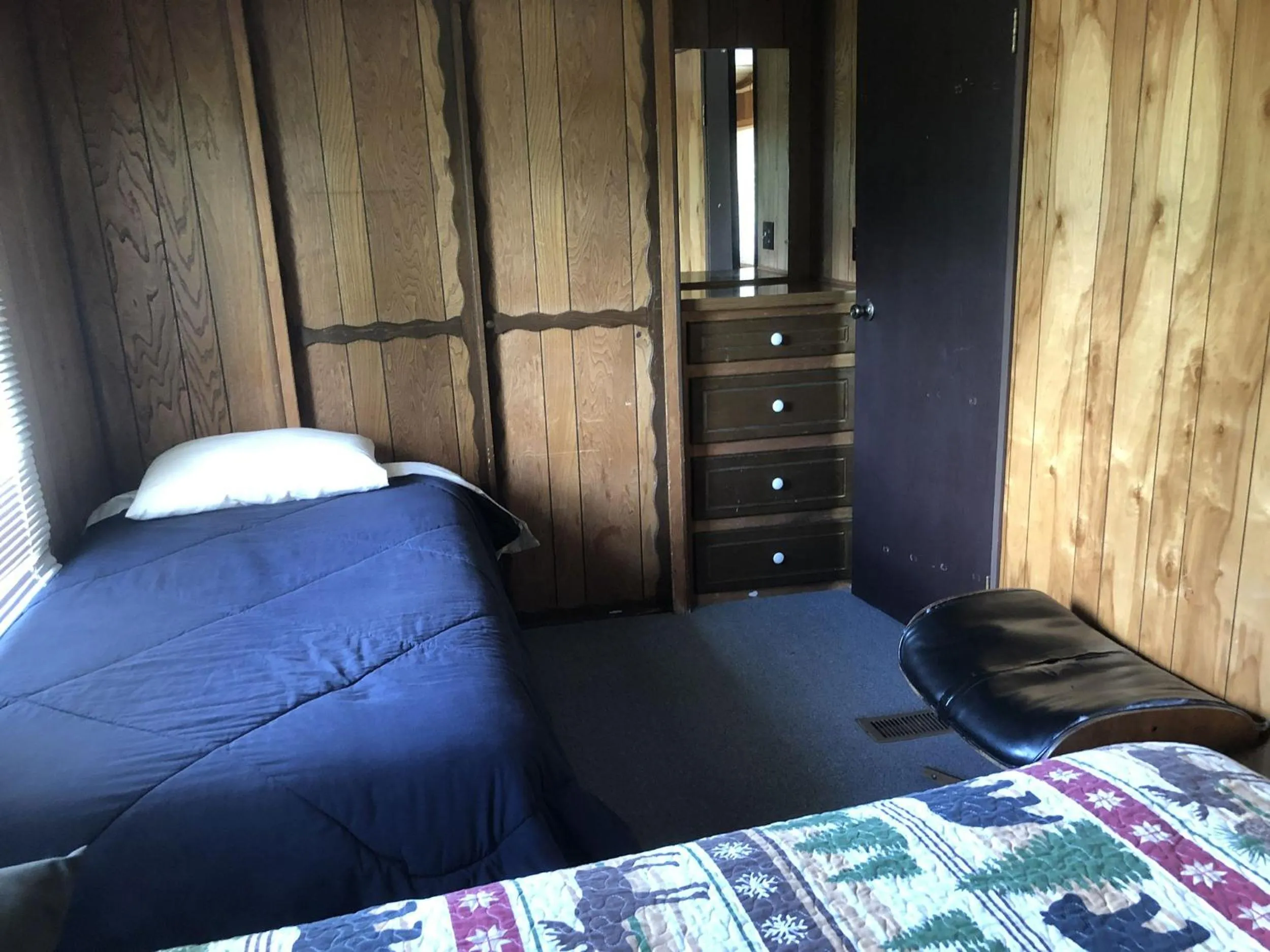 Bed in Nicolai's Mine Camp