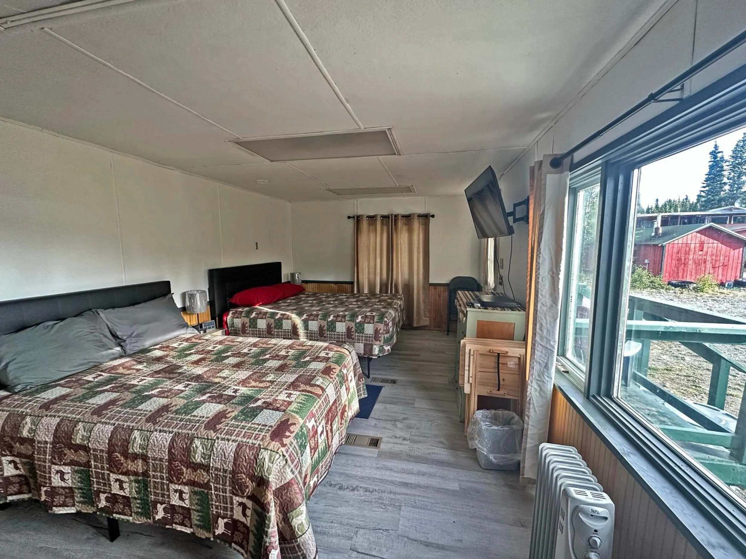 Bed in Nicolai's Mine Camp