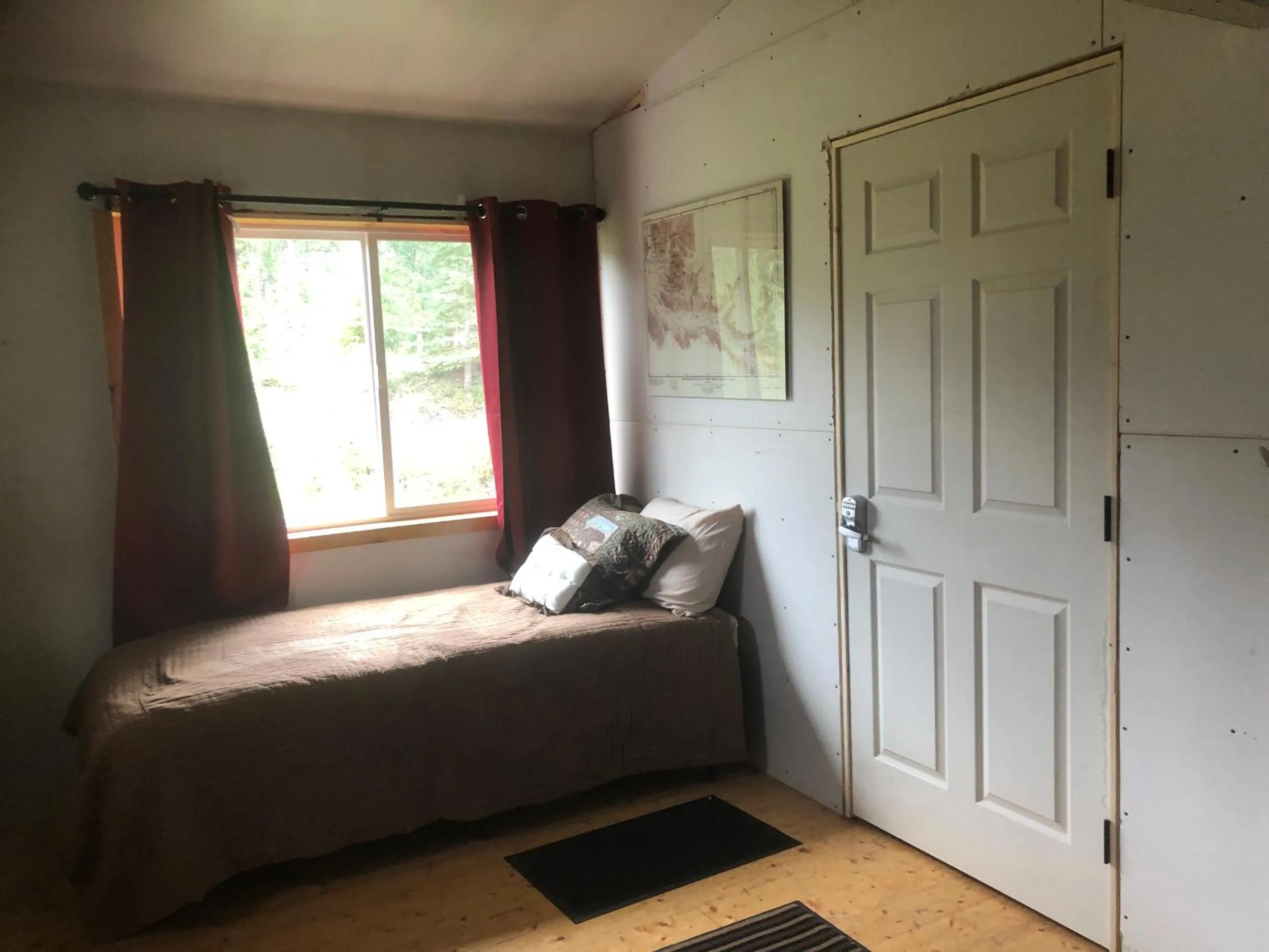 Bed in Nicolai's Mine Camp