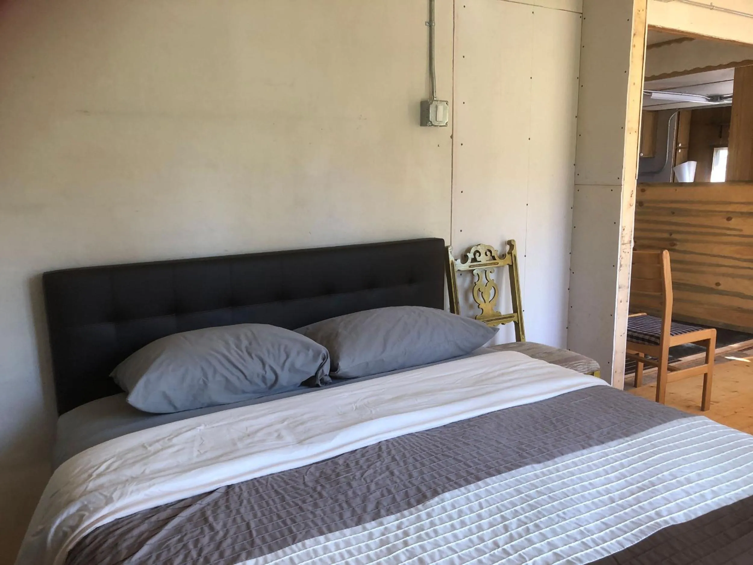 Bed in Nicolai's Mine Camp