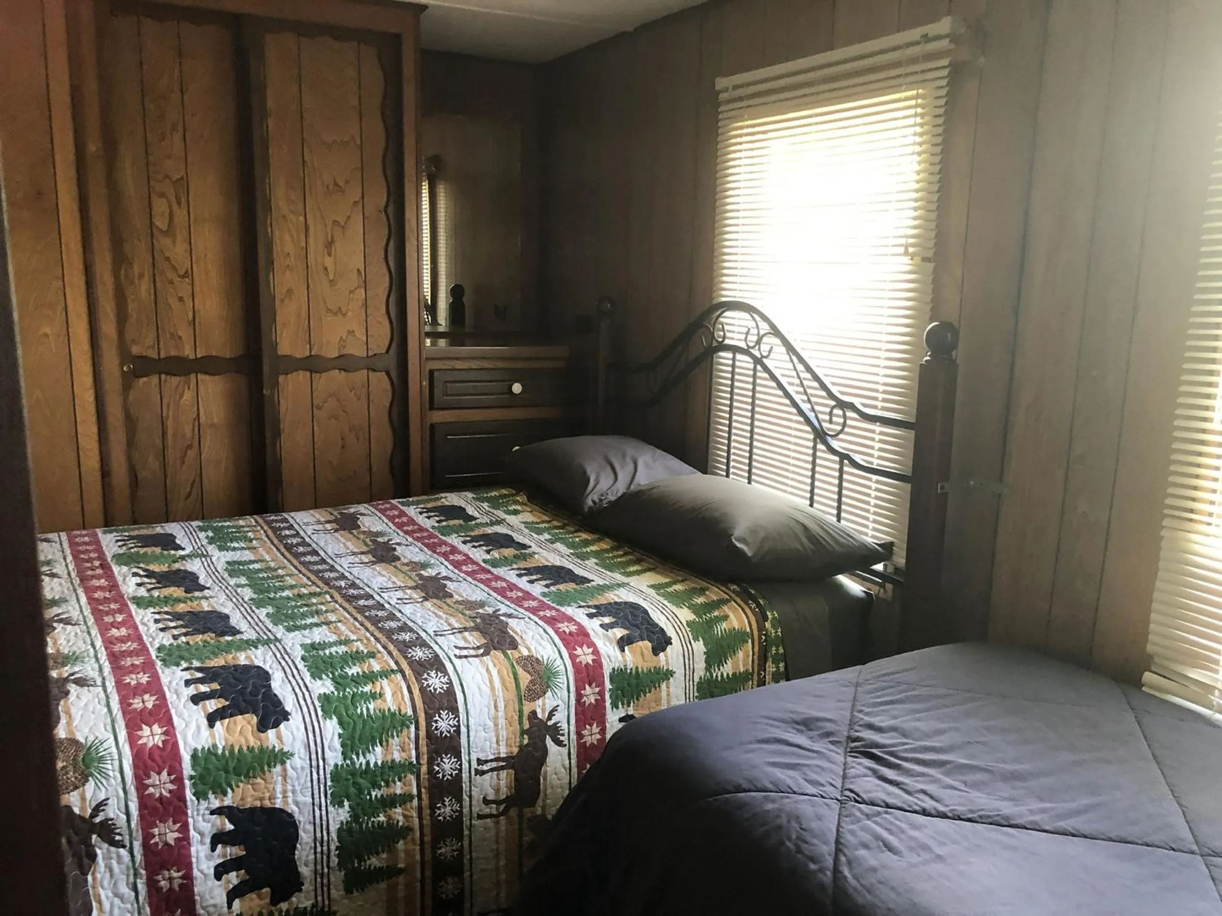 Bed in Nicolai's Mine Camp