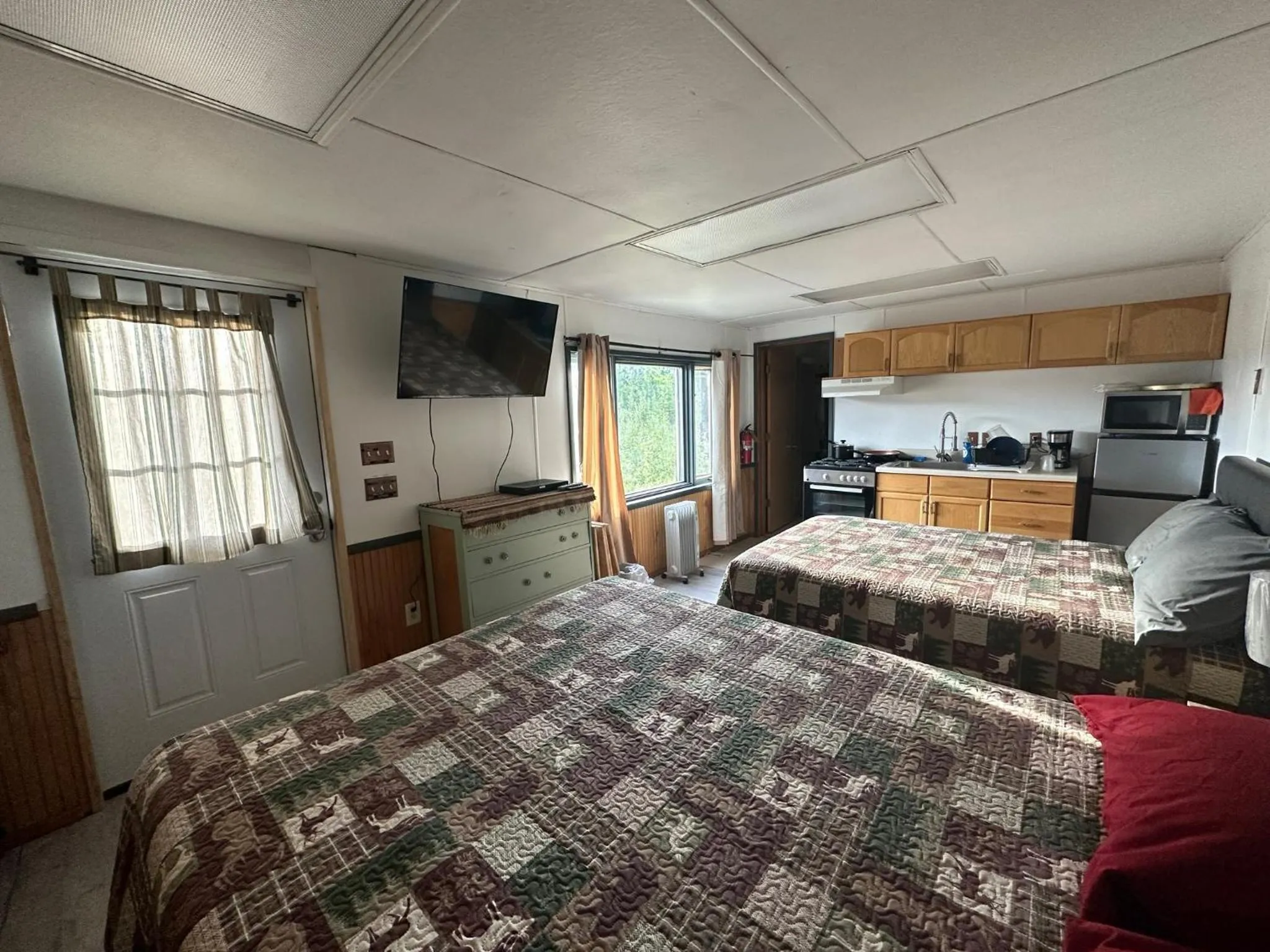 Bed in Nicolai's Mine Camp