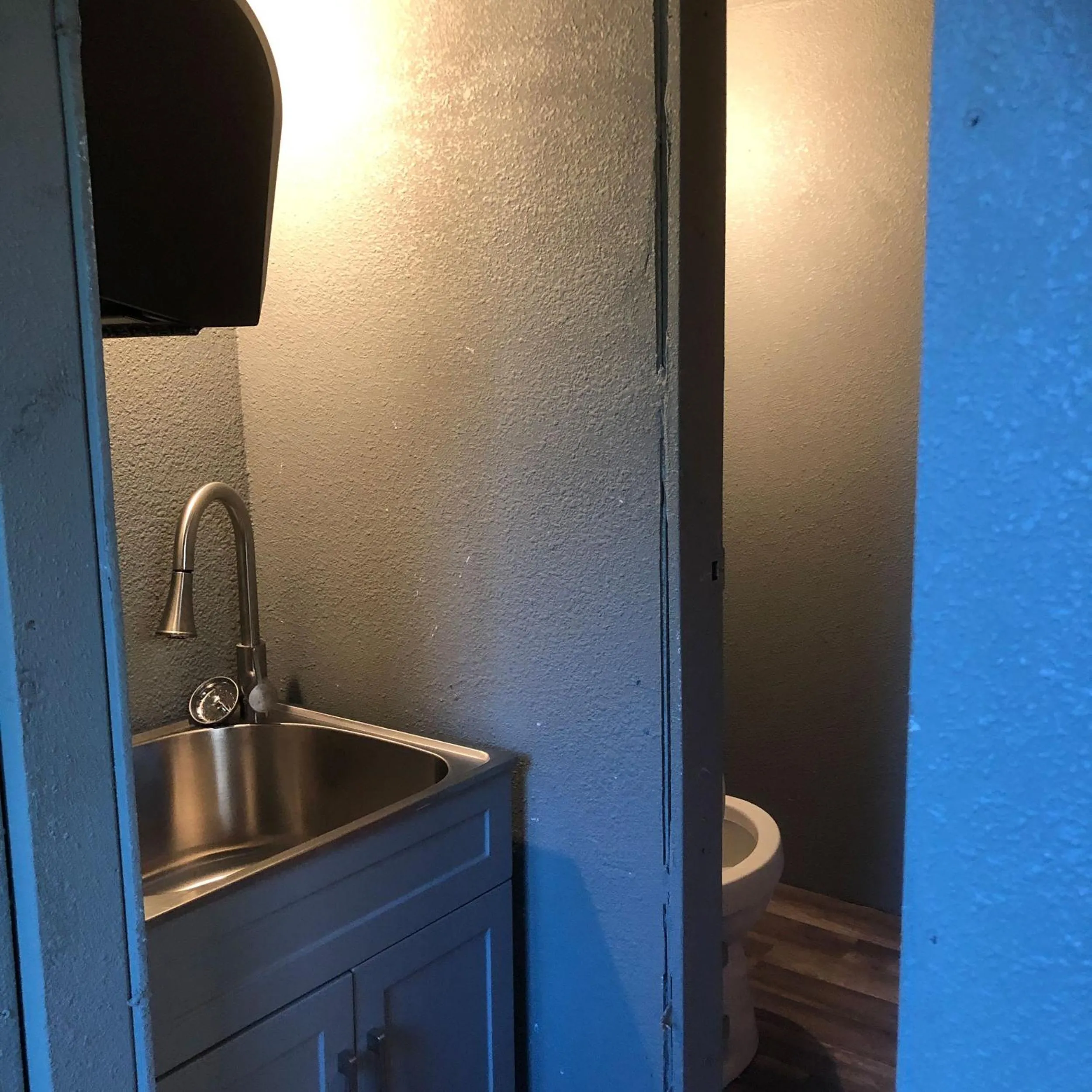 Bathroom in Nicolai's Mine Camp