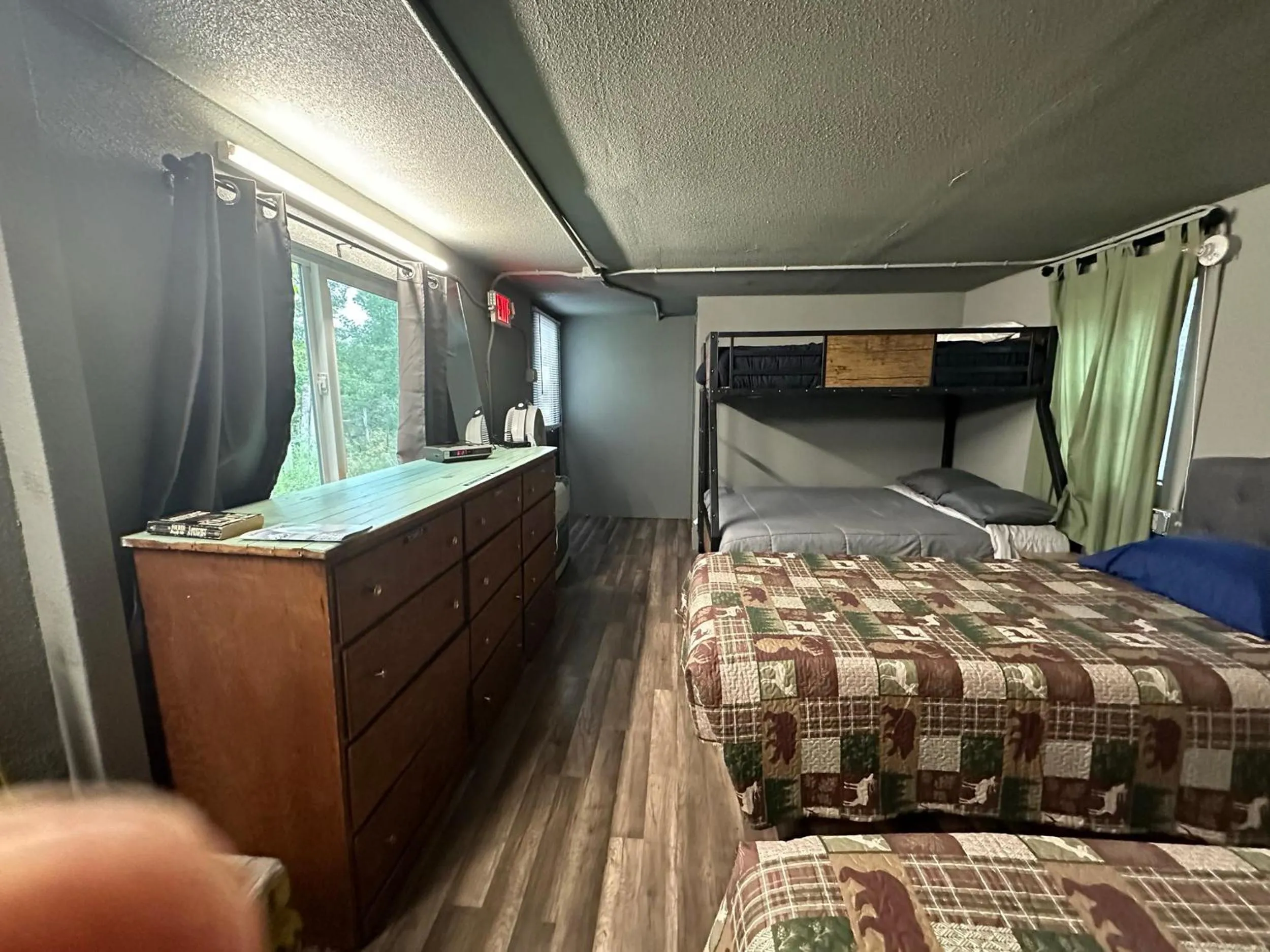 Bed in Nicolai's Mine Camp