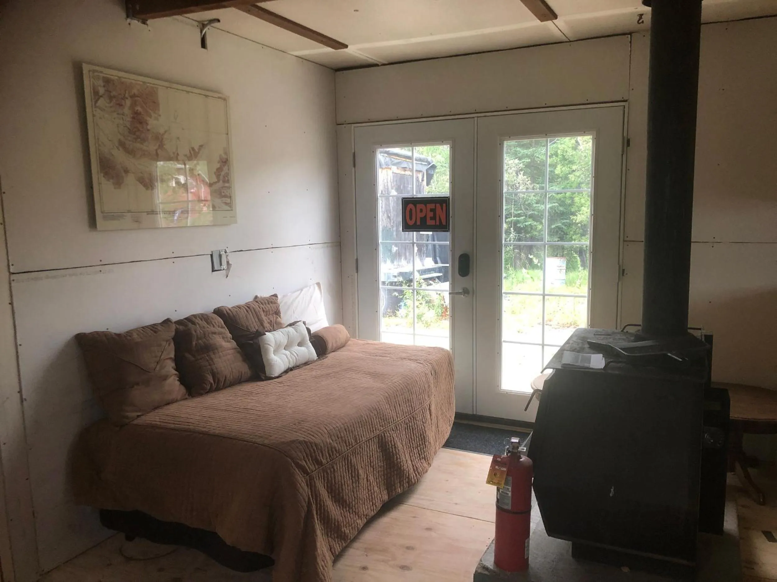 Bed in Nicolai's Mine Camp