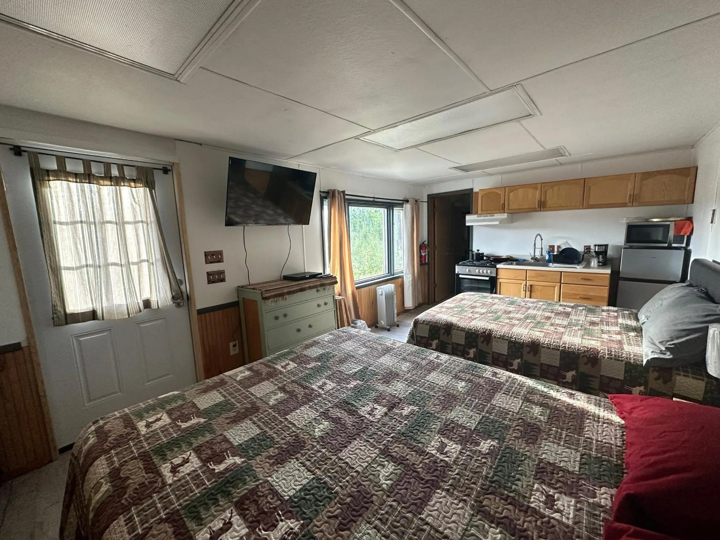 Bed in Nicolai's Mine Camp