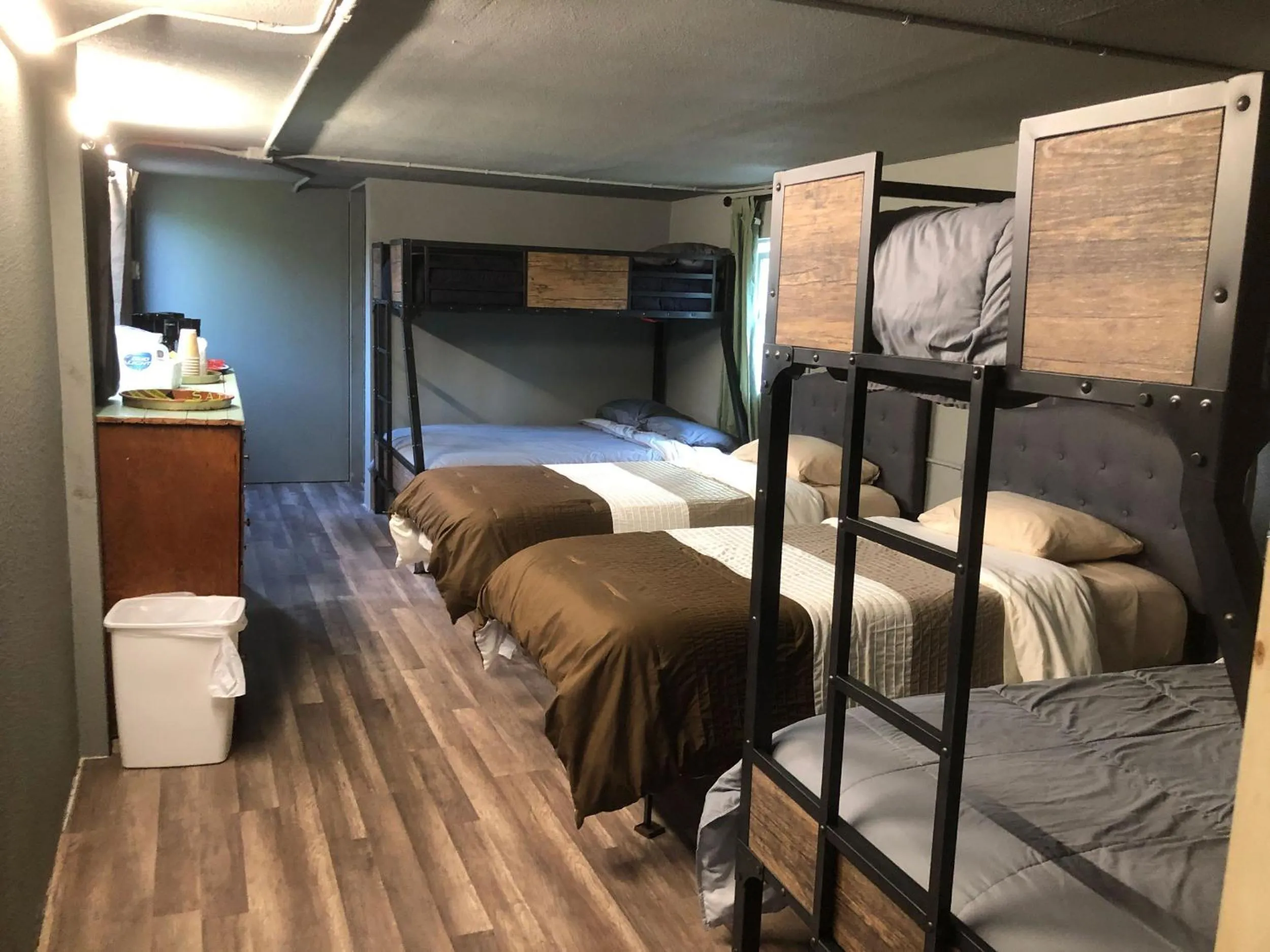 Bed in Nicolai's Mine Camp