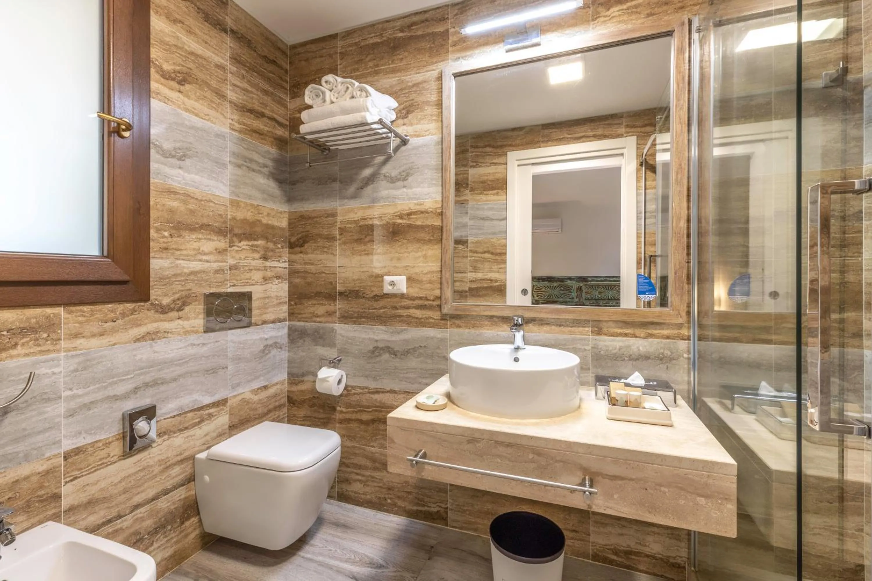 Bathroom in Hotel Costa dei Fiori