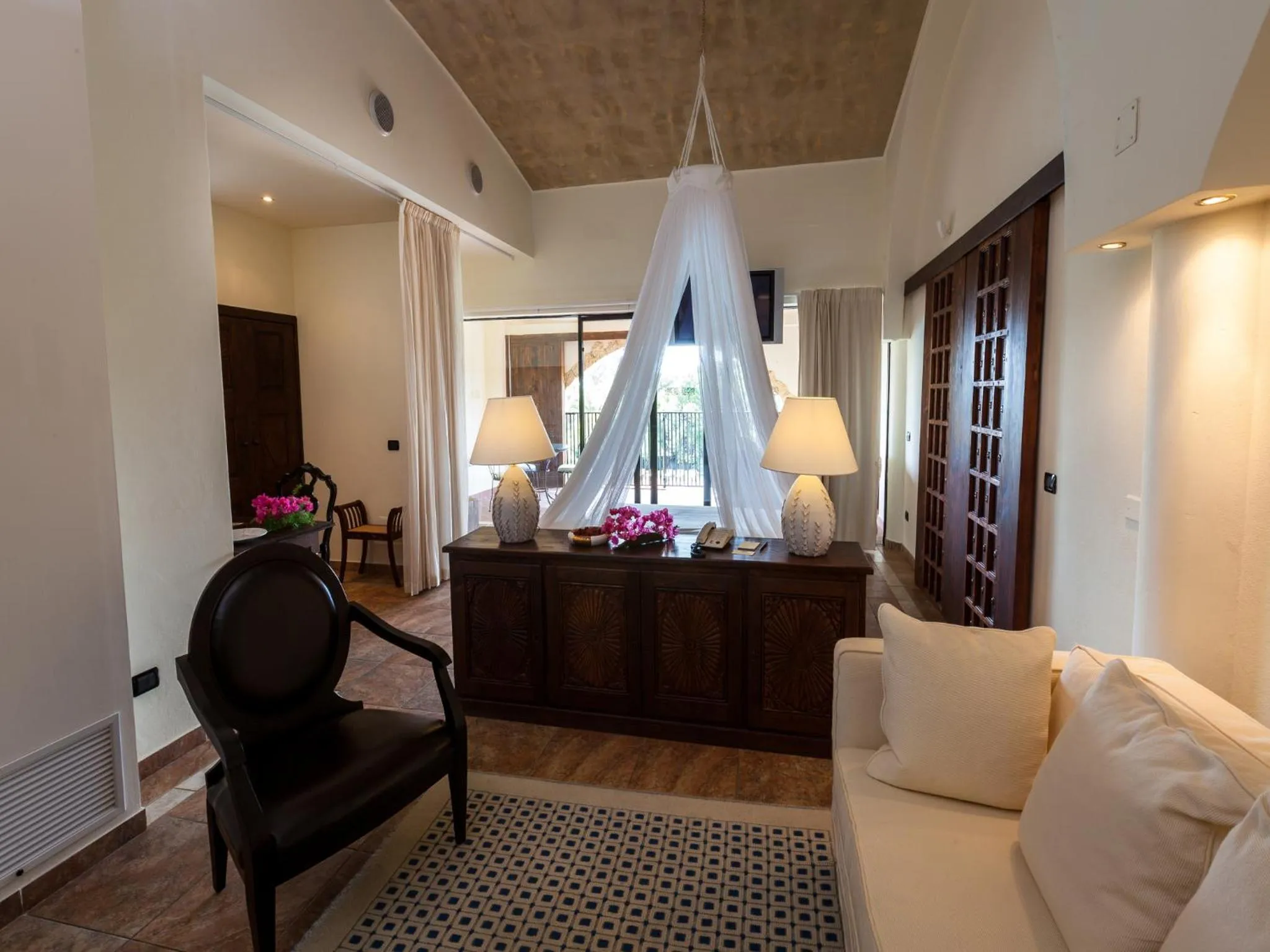 Bed in Hotel Costa dei Fiori