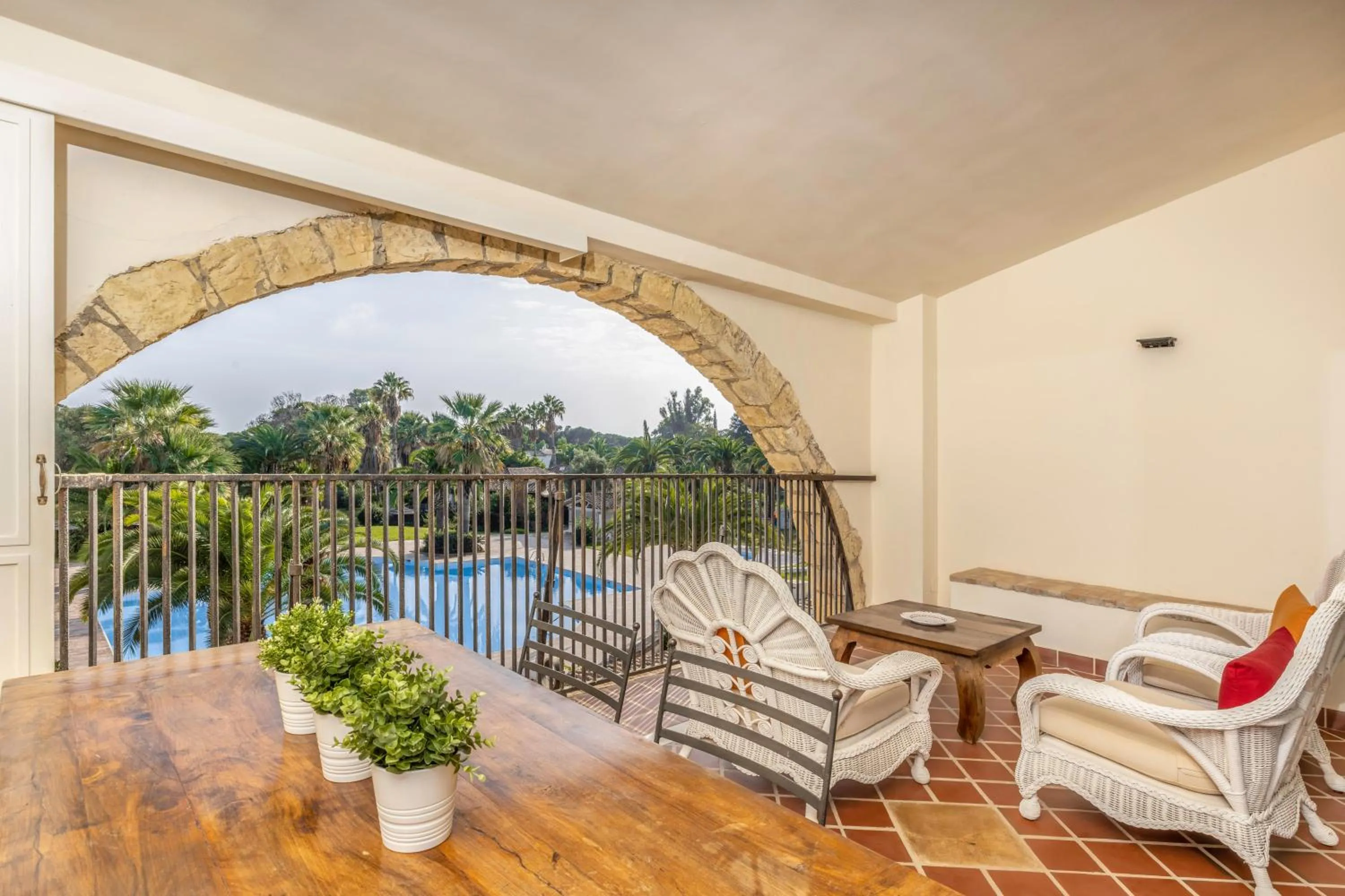 Balcony/Terrace in Hotel Costa dei Fiori