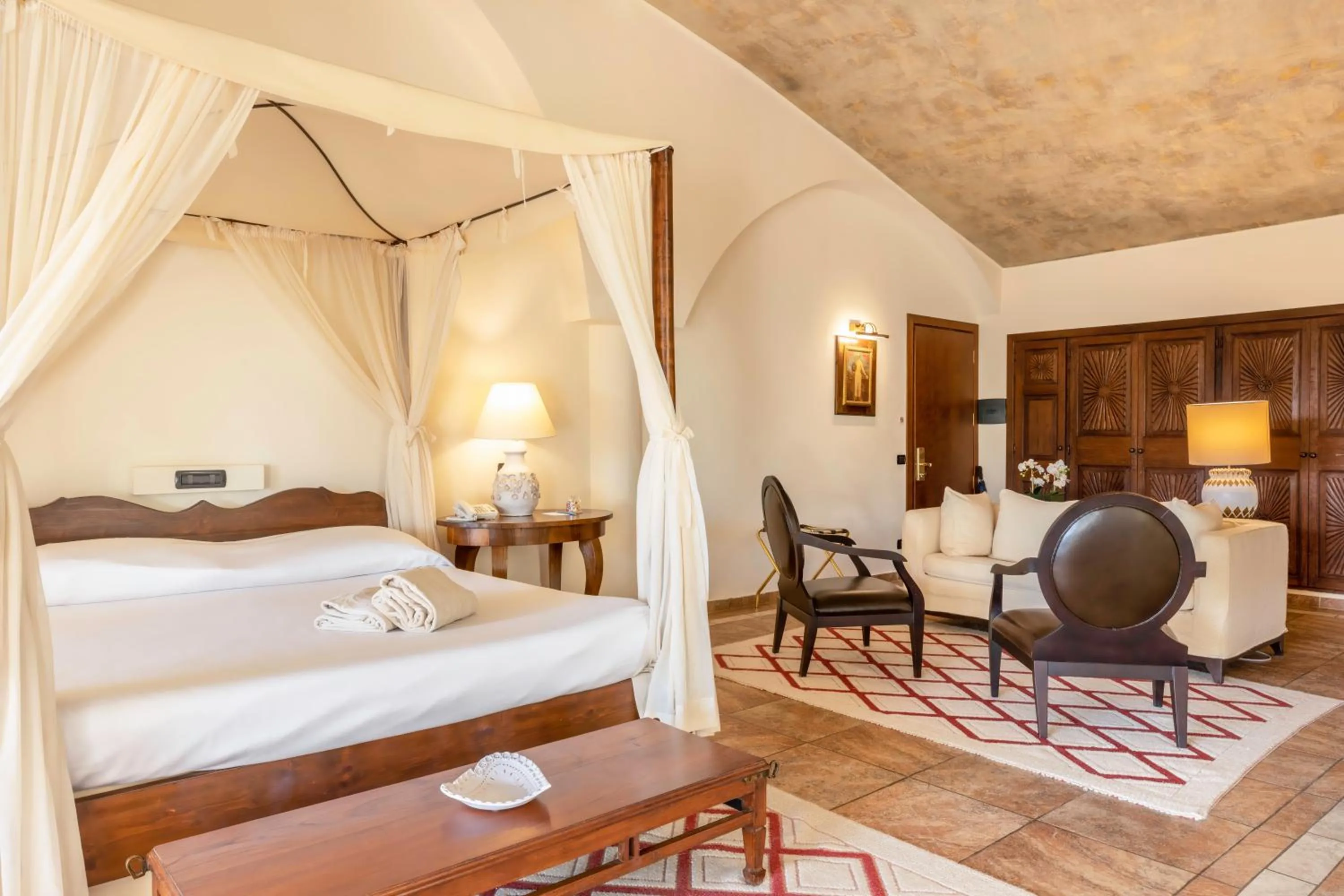 Bed in Hotel Costa dei Fiori