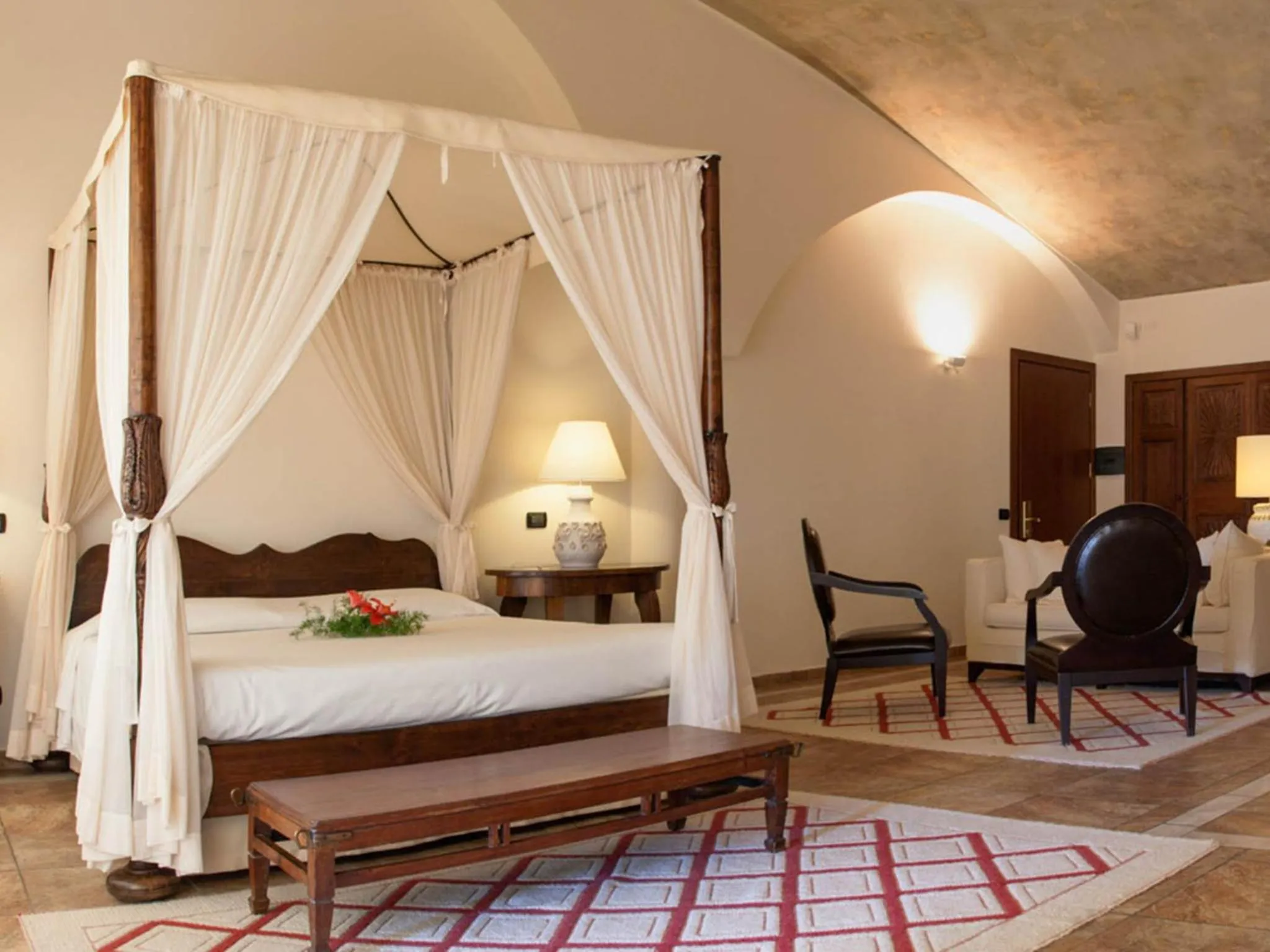 Bed in Hotel Costa dei Fiori