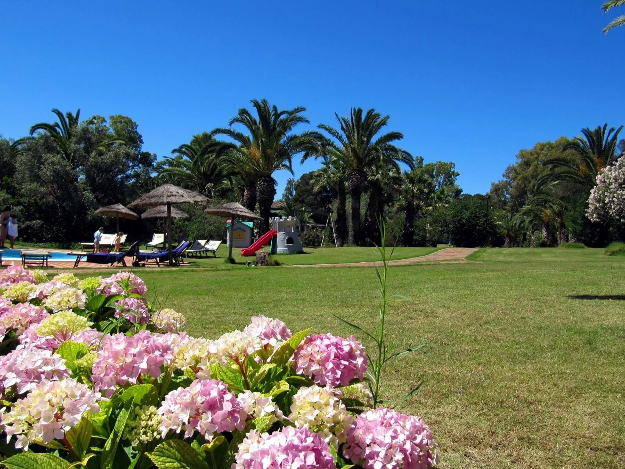 Garden in Hotel Costa dei Fiori