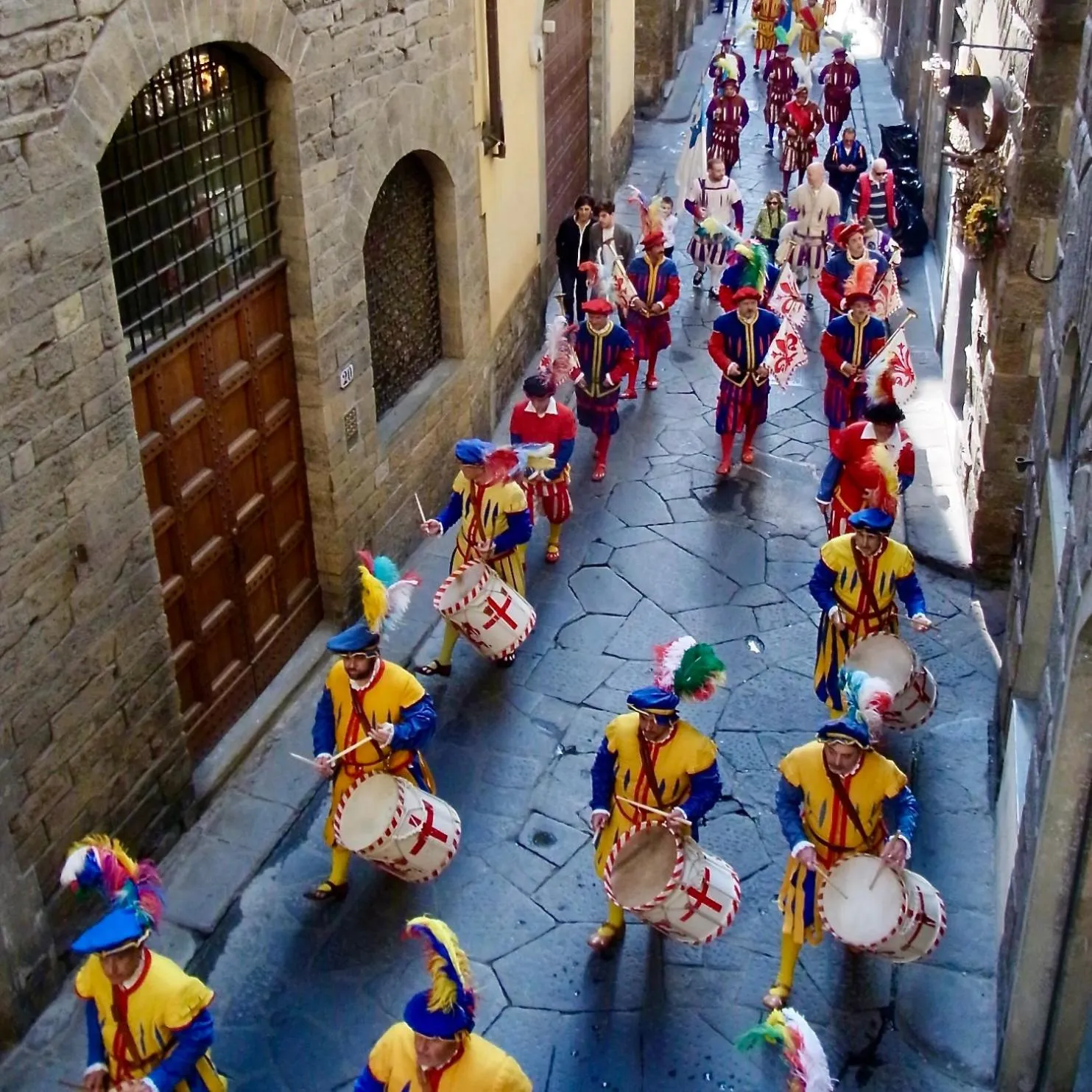 Street view in Hotel Cestelli