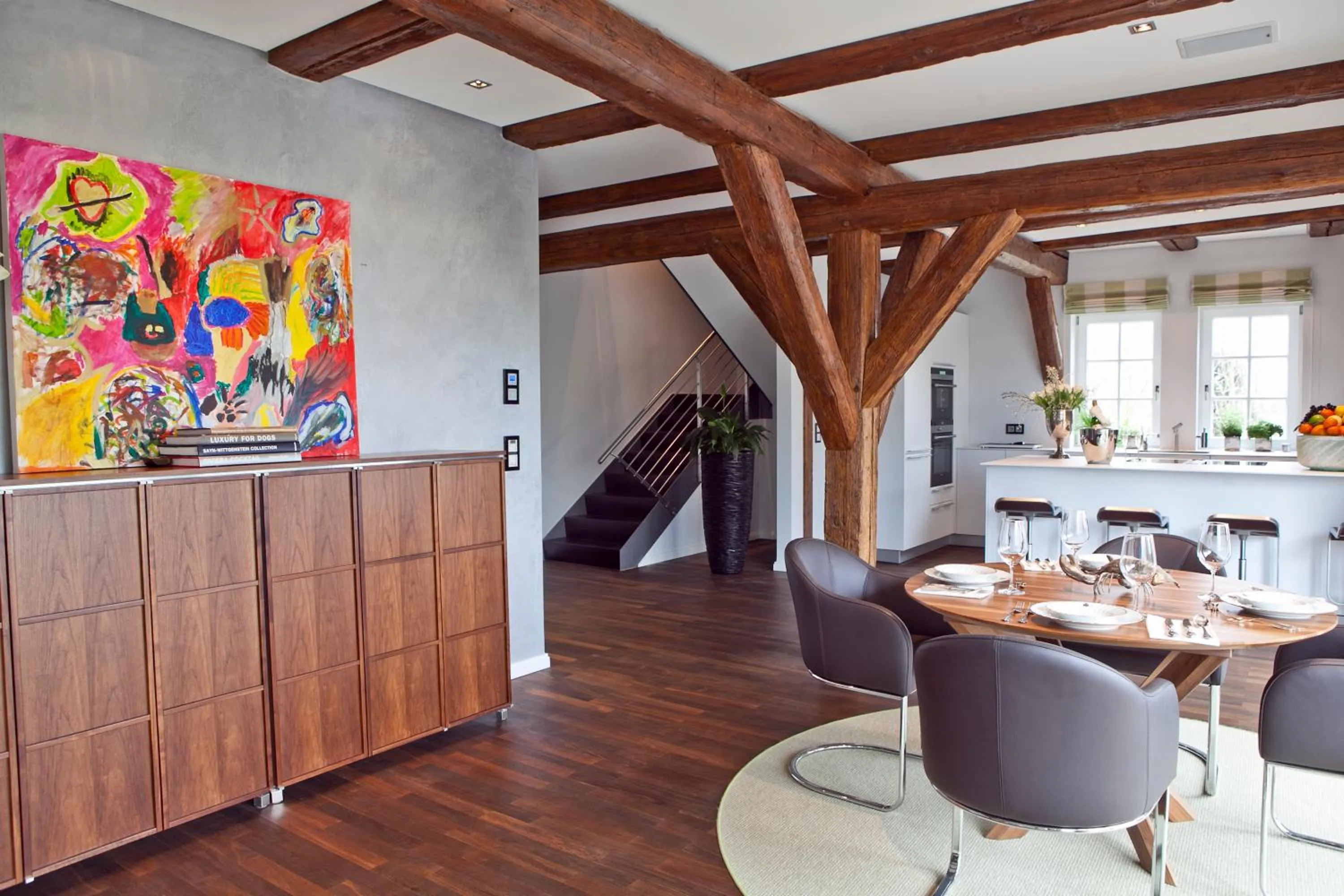 Dining area in SCHLOSSRESIDENZ - Boutique Apartments & Hotel Suiten