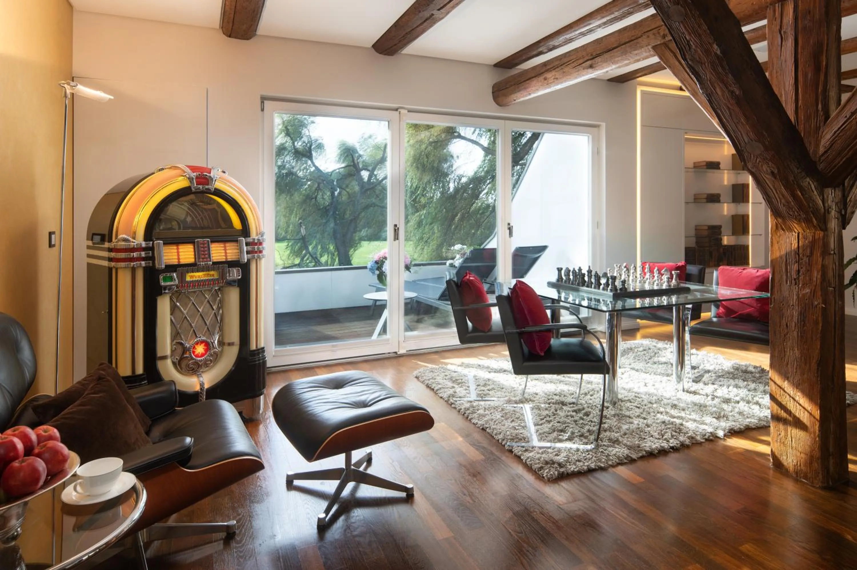 Living room in SCHLOSSRESIDENZ - Boutique Apartments & Hotel Suiten