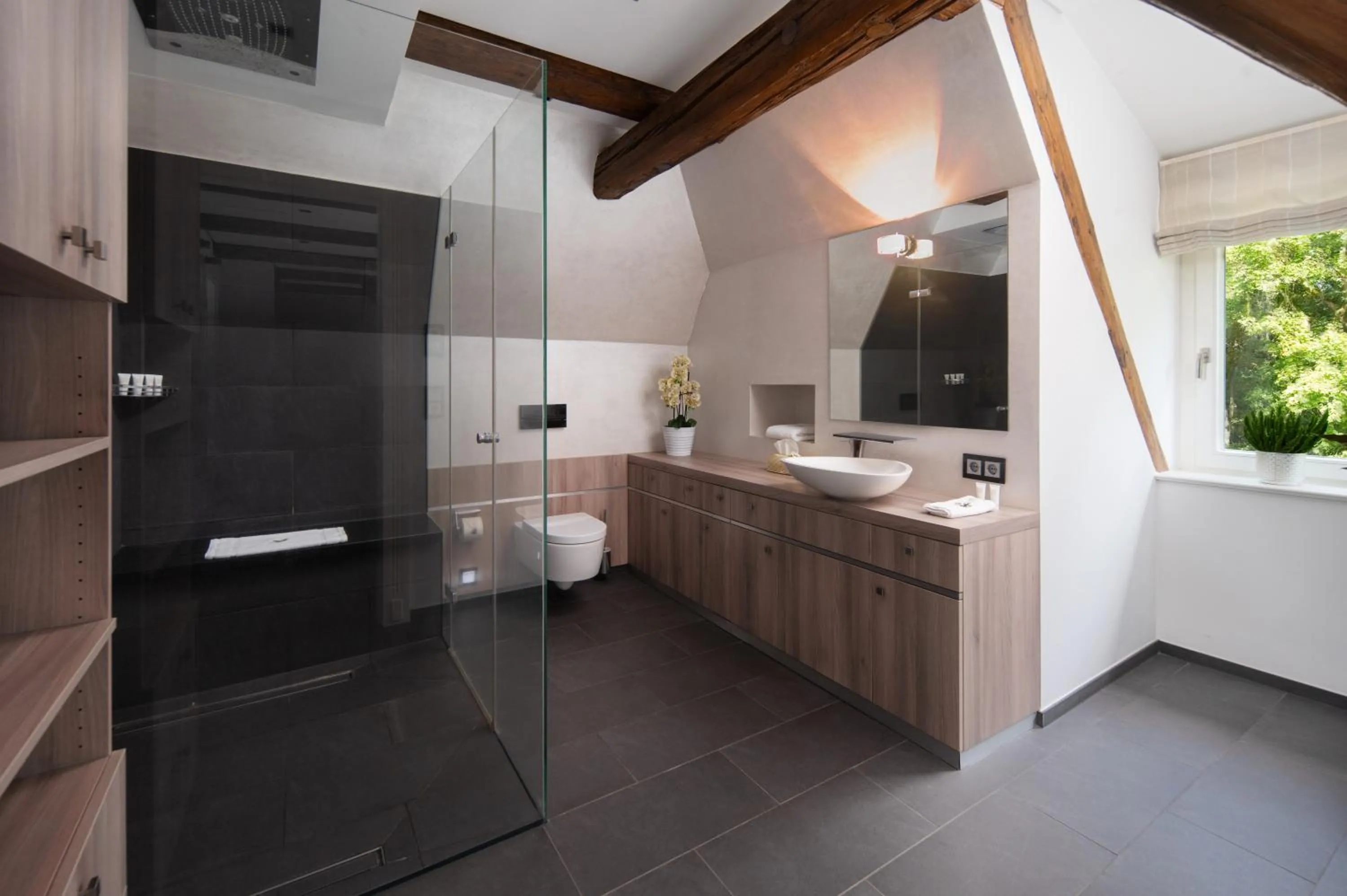 Shower in SCHLOSSRESIDENZ - Boutique Apartments & Hotel Suiten