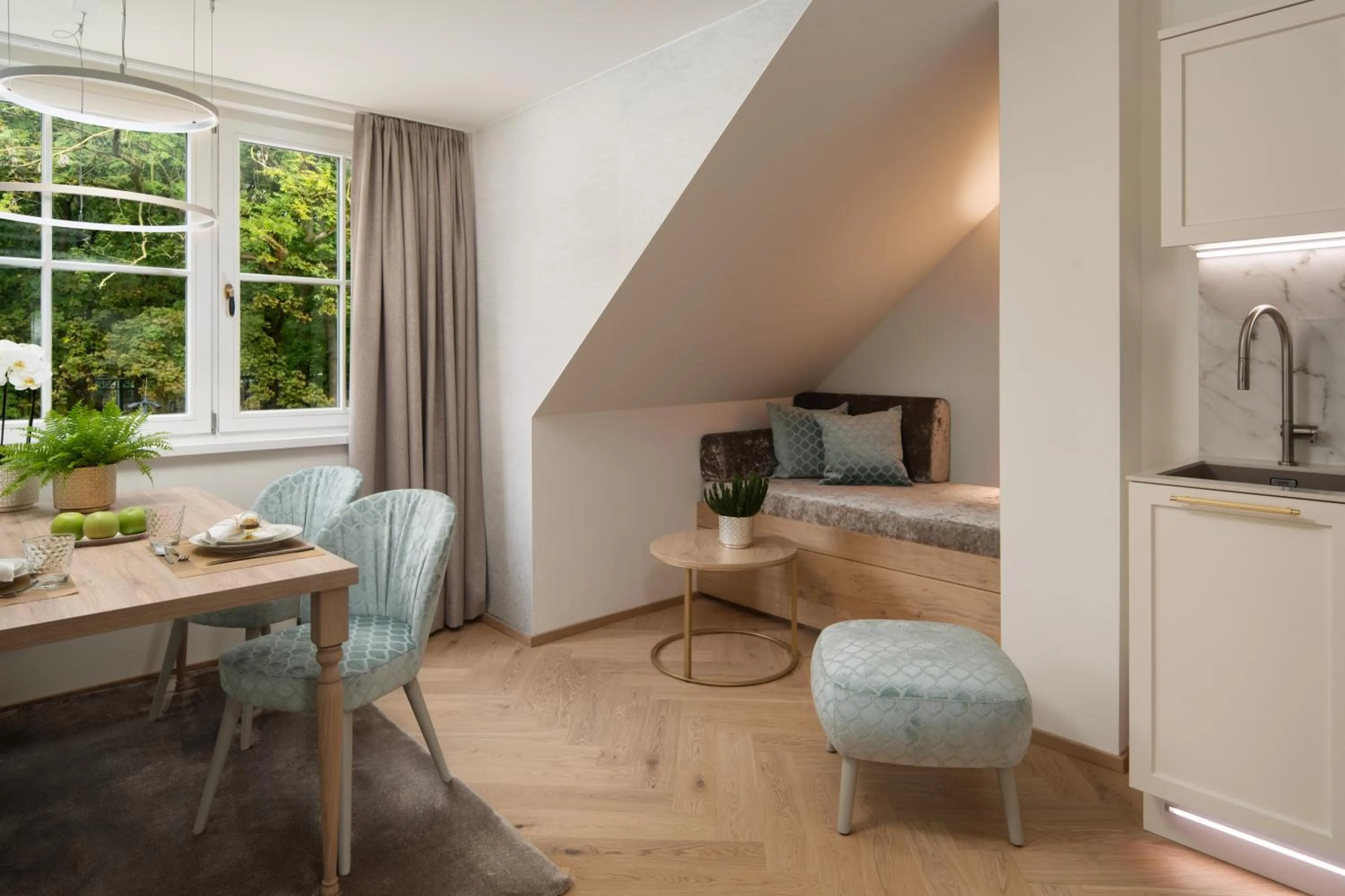 Living room in SCHLOSSRESIDENZ - Boutique Apartments & Hotel Suiten